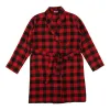 Women's Plaid Knee-Length Flannel Robe sold by Giant Tiger