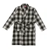 Women's Plaid Knee-Length Flannel Robe sold by Giant Tiger