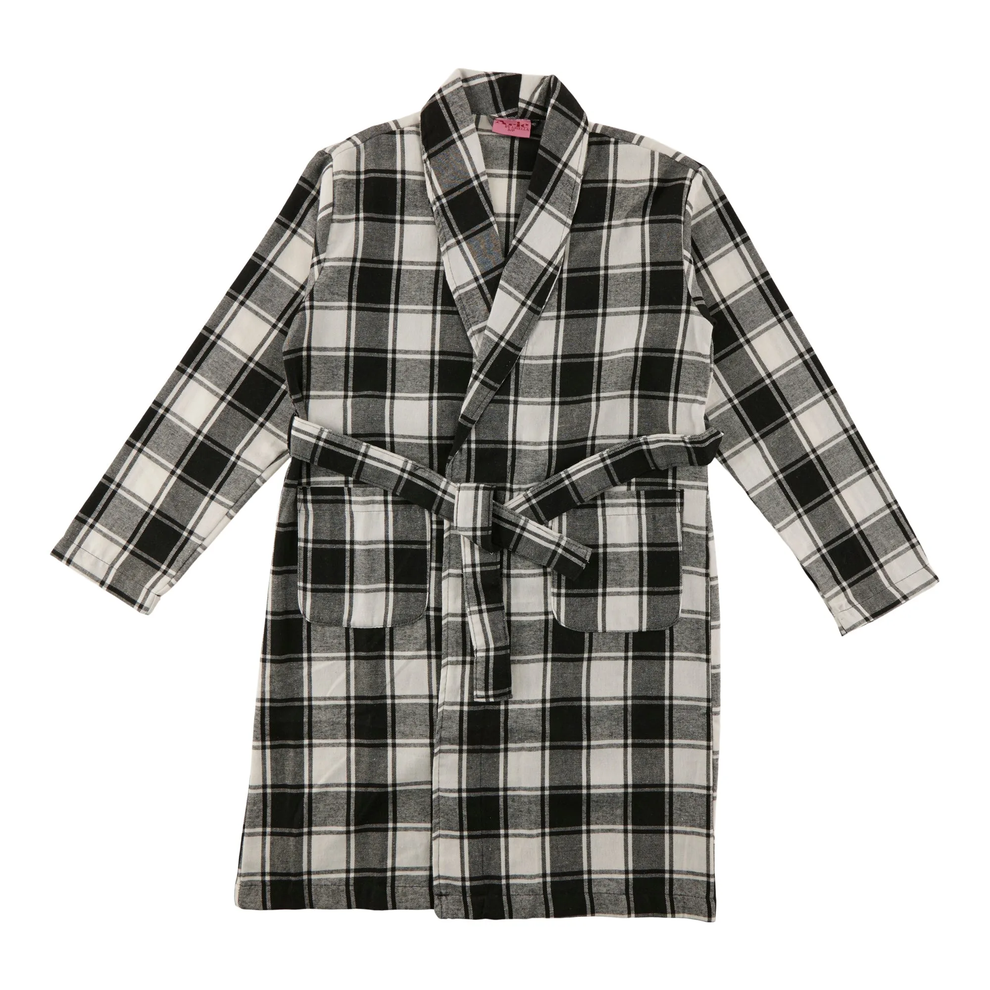 Women's Plaid Knee-Length Flannel Robe sold by Giant Tiger product image thumbnail 2