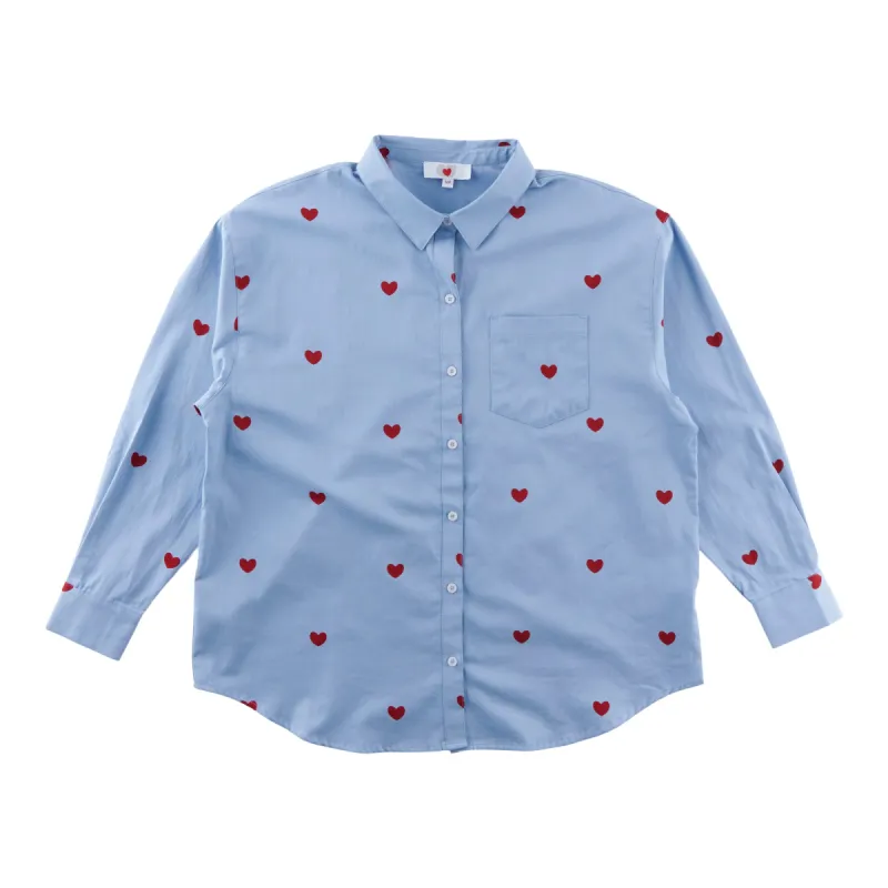 Women's Valentine's Day Button-Up Shirt sold by Giant Tiger