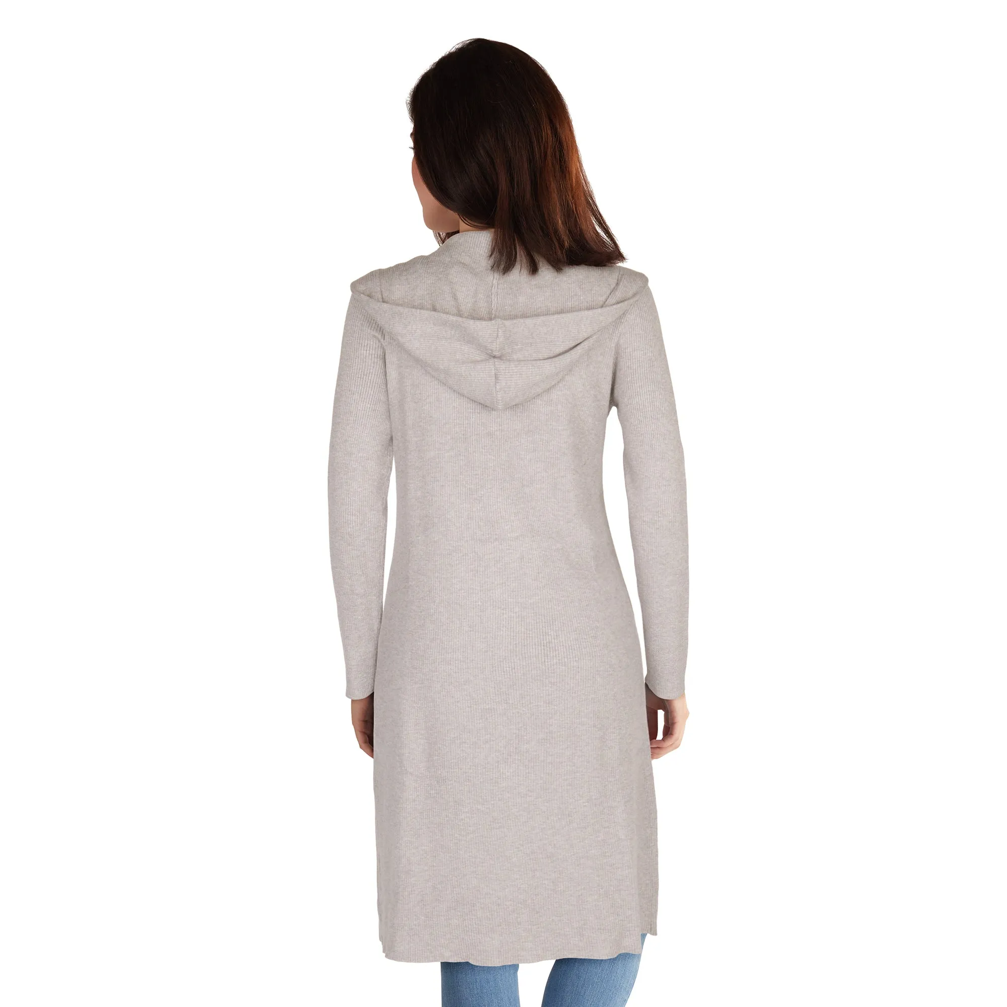 lily morgan Women's Hooded Long Cardigan sold by Giant Tiger product image thumbnail 2