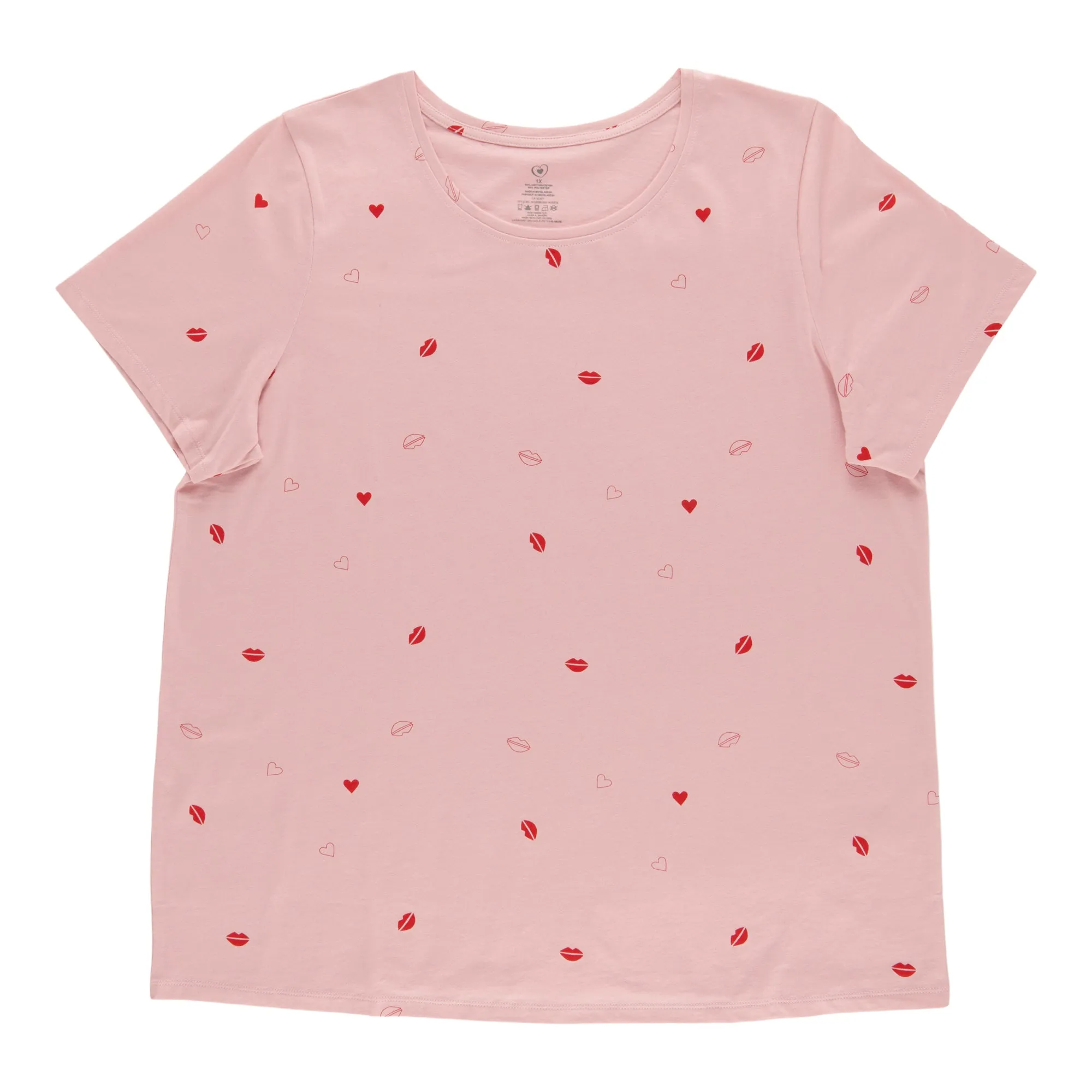 Women's Plus Valentine's Day Crew Neck Tees sold by Giant Tiger product image thumbnail 2