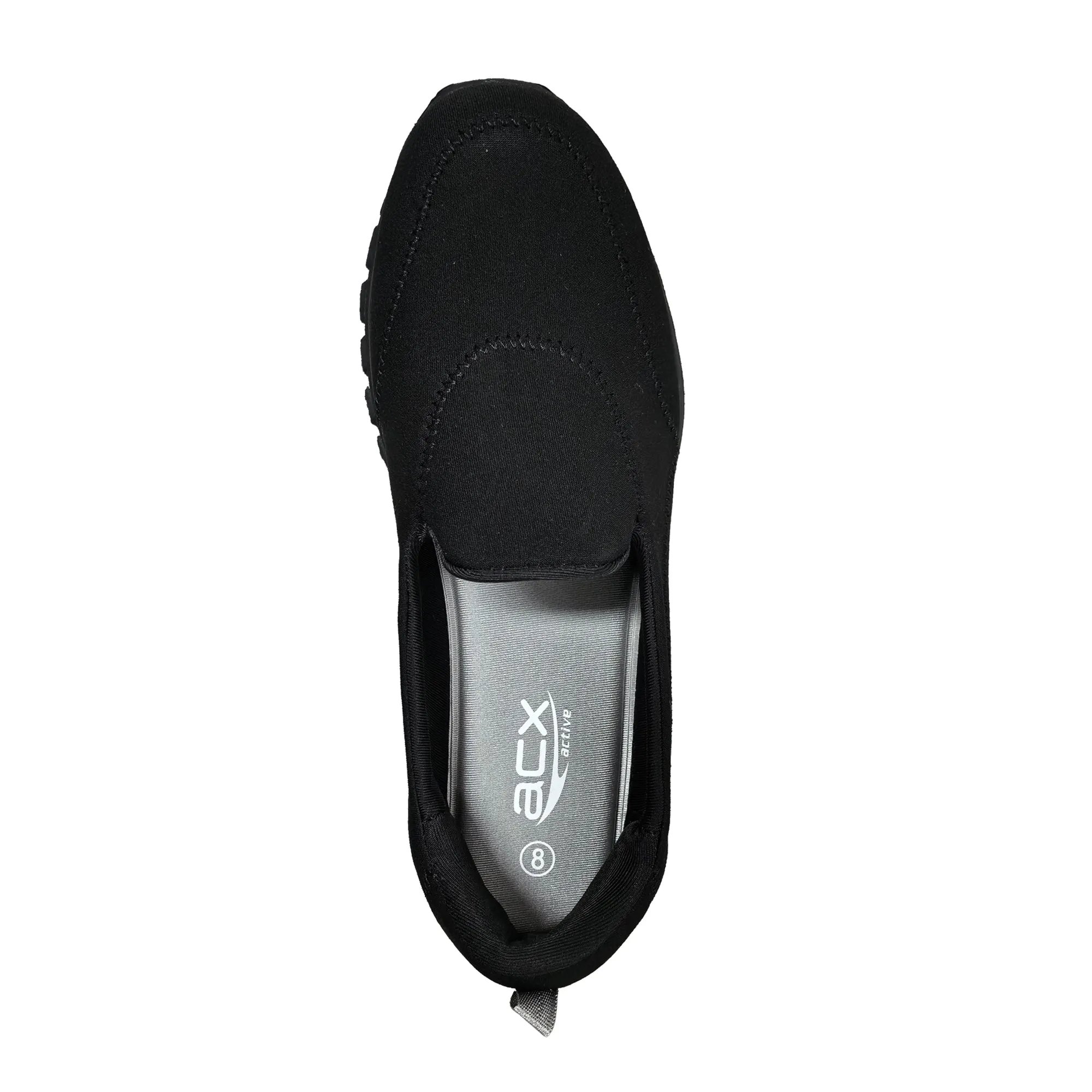 ACX Active Women's Memory Foam Basic Slip-On's, Black sold by Giant Tiger product image thumbnail 3