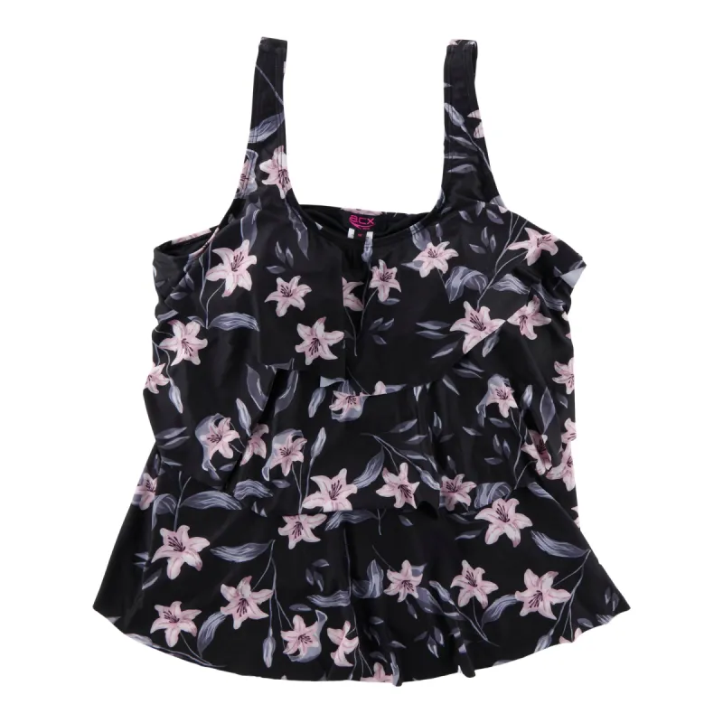 ACX Active Women's Plus Black Tankini sold by Giant Tiger