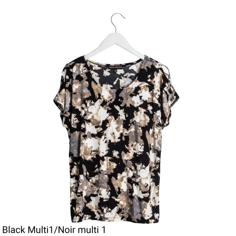 Classic Editions Women's Cold Shoulder T-Shirt - S-XXL sold by Giant Tiger