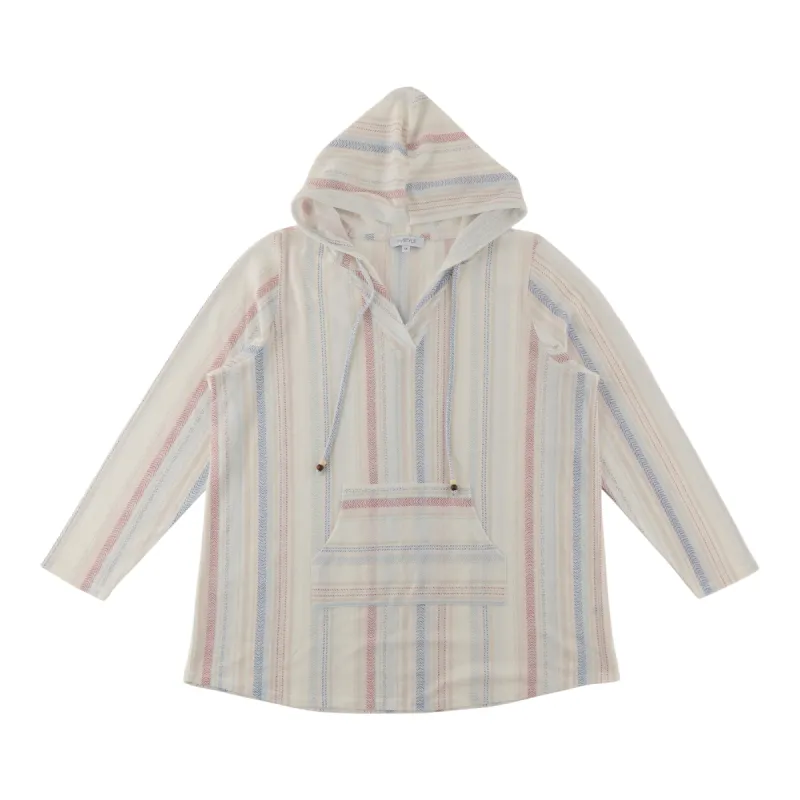 mySTYLE Women's Plus Textured Print Hoodie sold by Giant Tiger