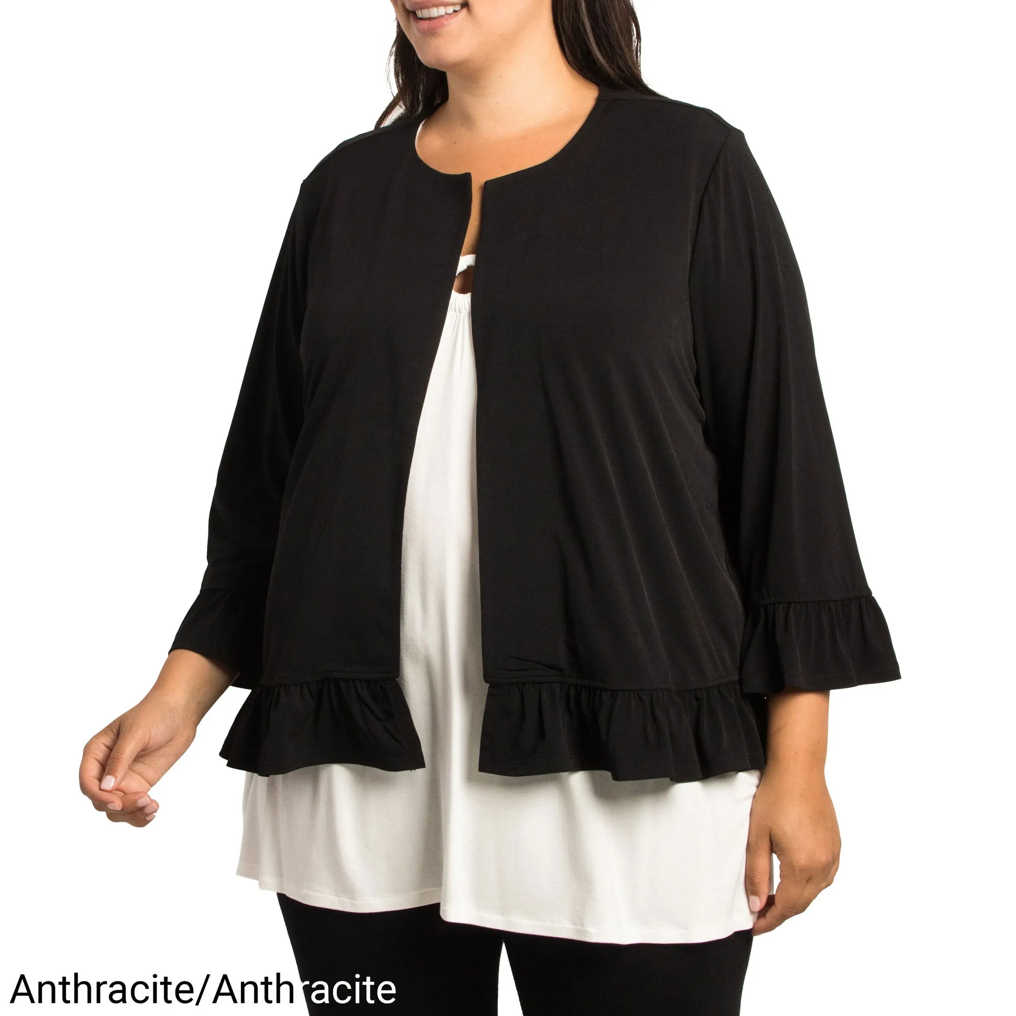 lily morgan Women's Plus Open Cardigan - 1X-3X sold by Giant Tiger