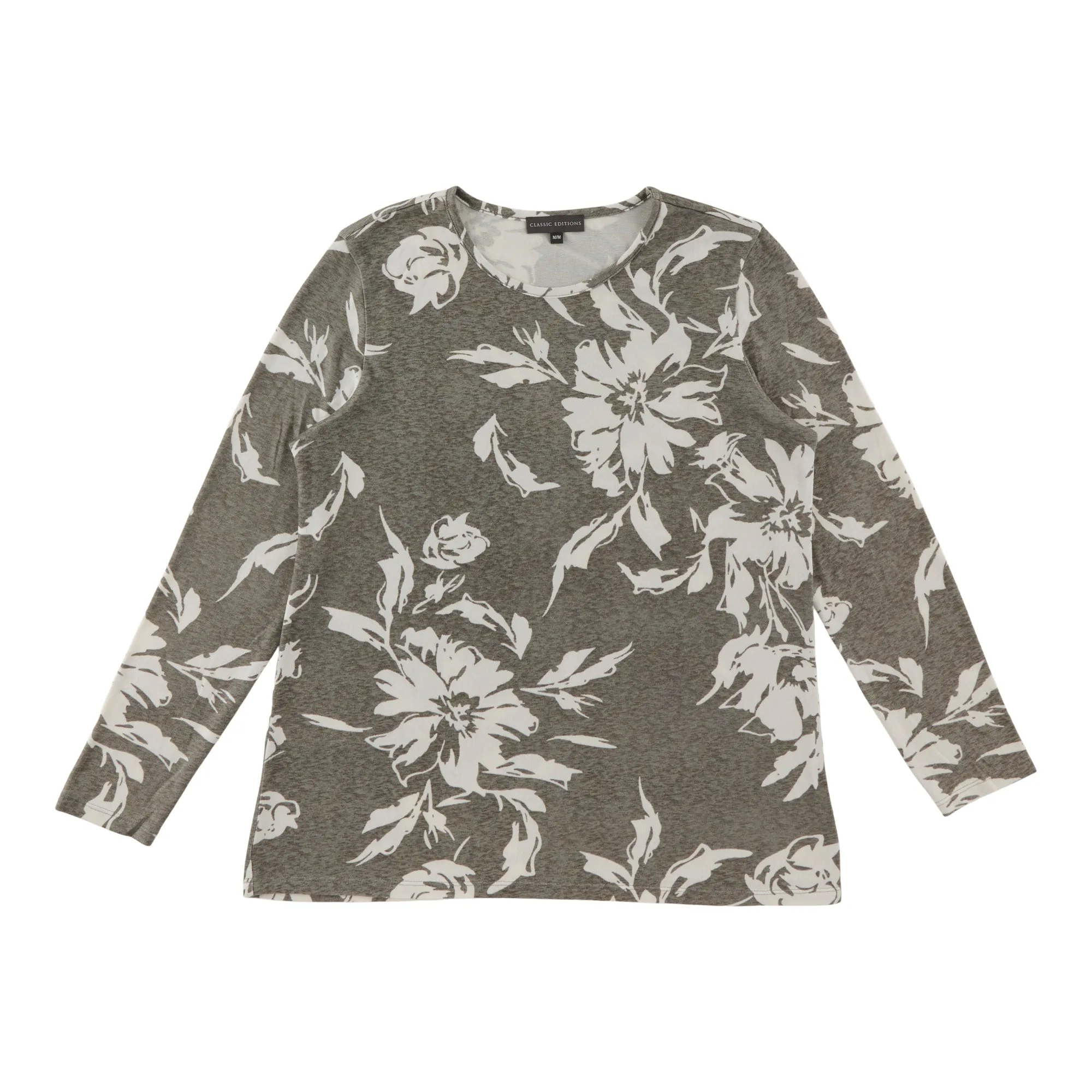 Classic Editions Women's Crew Neck Long Sleeve Top sold by Giant Tiger