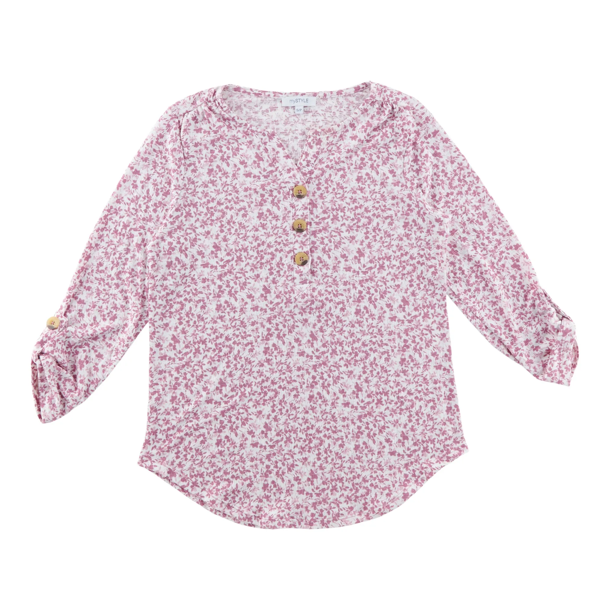 mySTYLE Women's V-Neck Blouse sold by Giant Tiger product image thumbnail 3