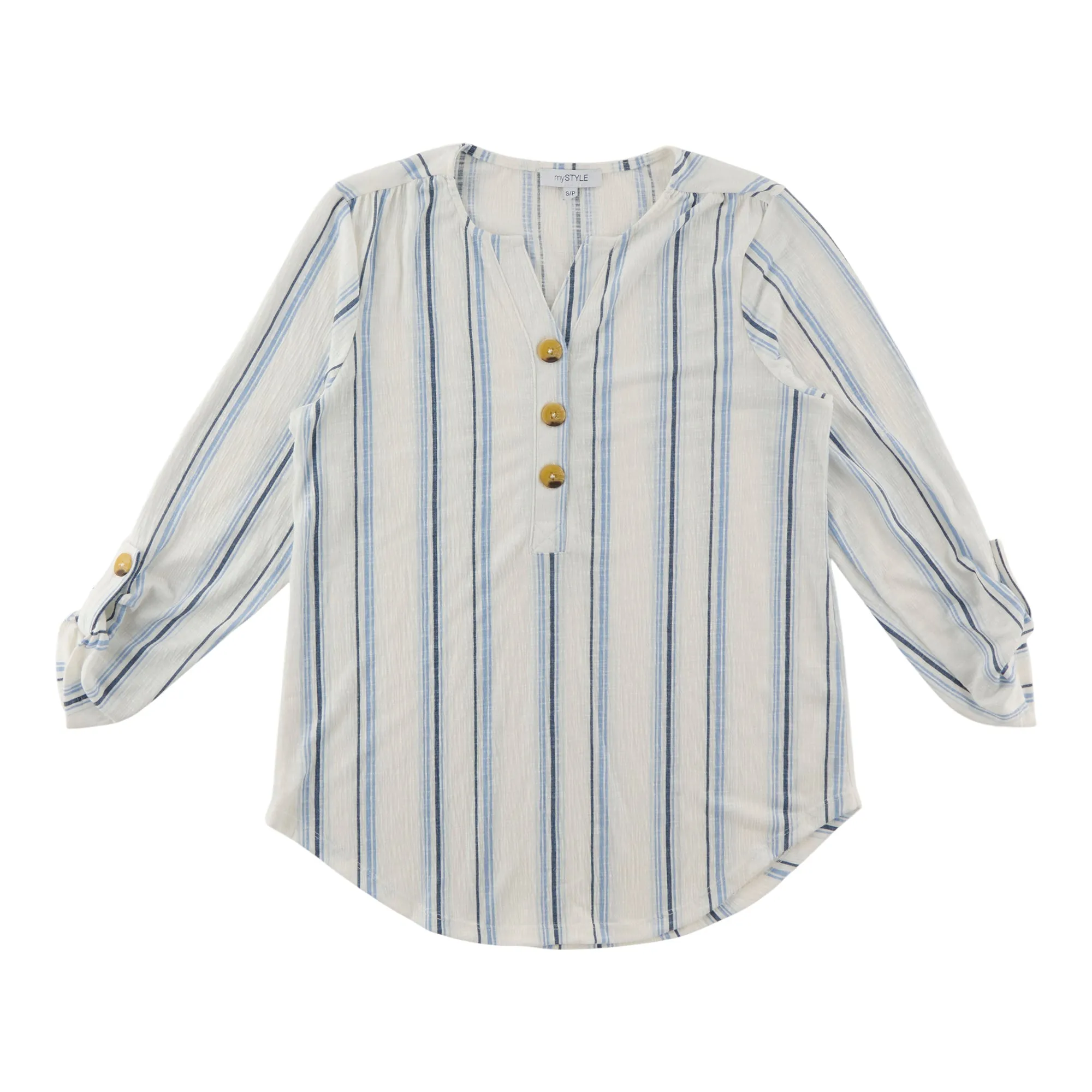 mySTYLE Women's V-Neck Blouse sold by Giant Tiger