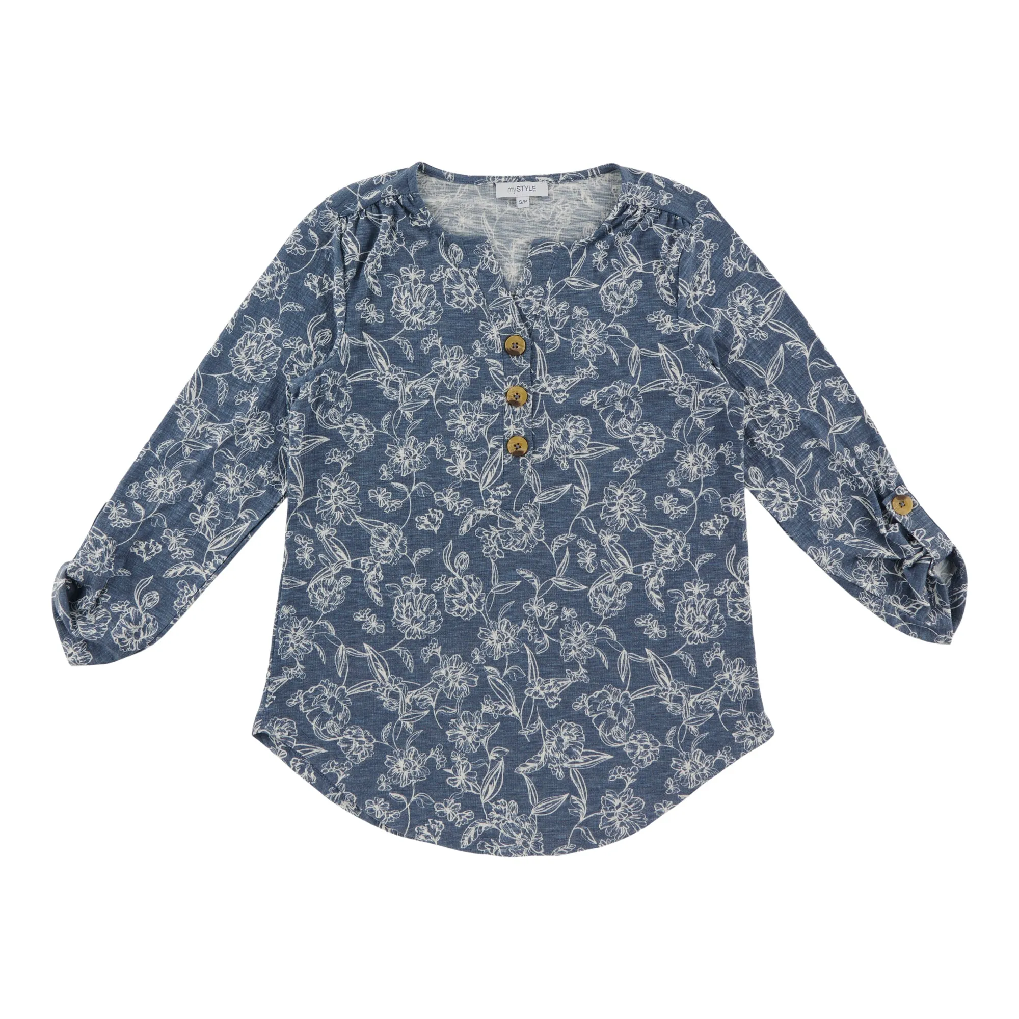 mySTYLE Women's V-Neck Blouse sold by Giant Tiger product image thumbnail 2