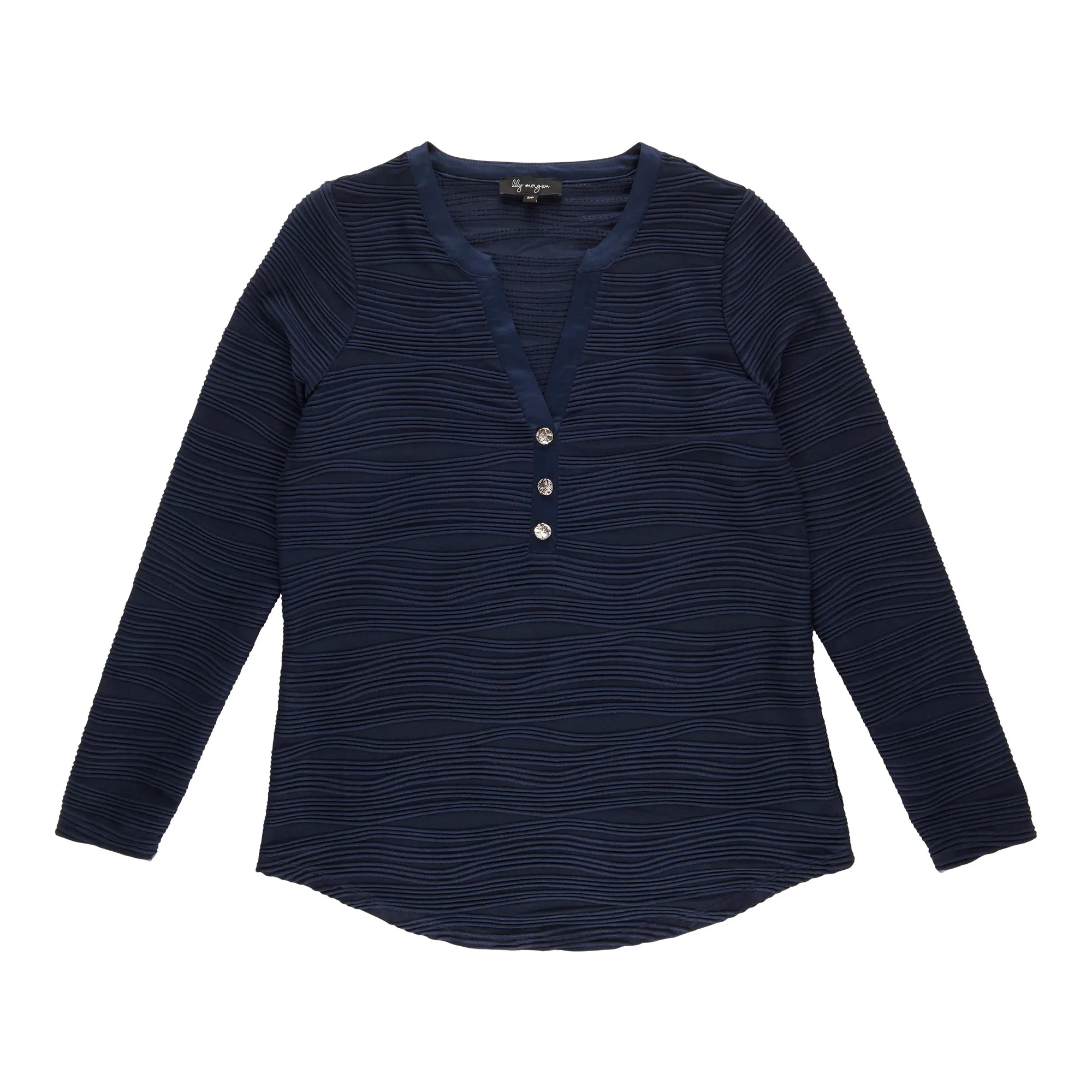 lily morgan Women's V-Neck Long Sleeve Top sold by Giant Tiger product image thumbnail 3