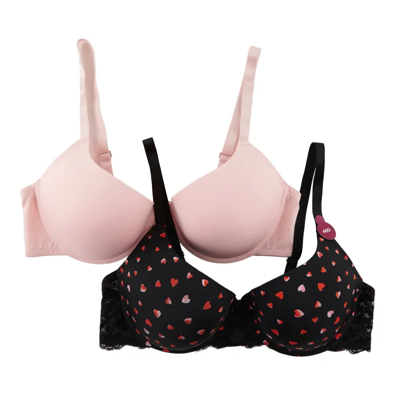 Carisma Women's Plus Push Up Bra, 2-Pack sold by Giant Tiger