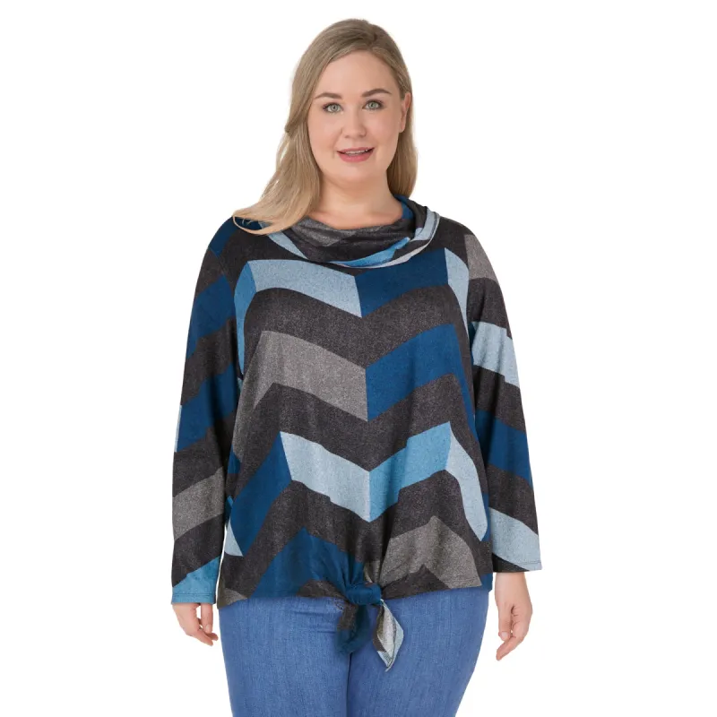 Women's Plus Cowl Neck Sweater sold by Giant Tiger