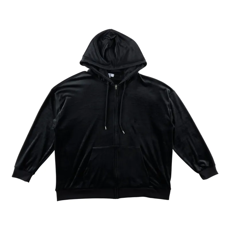 mySTYLE Women's Plus Velour Hoodie sold by Giant Tiger