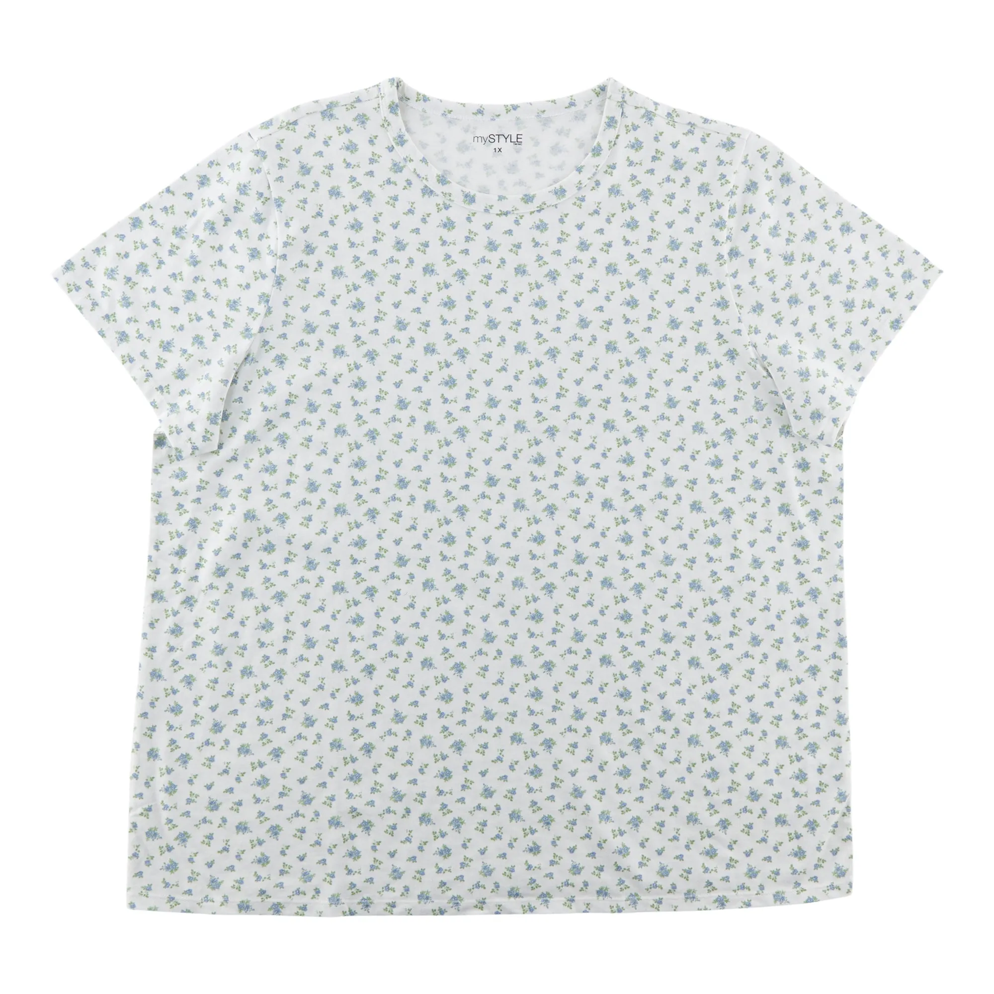 mySTYLE Women's Plus Crew Neck T-Shirt sold by Giant Tiger