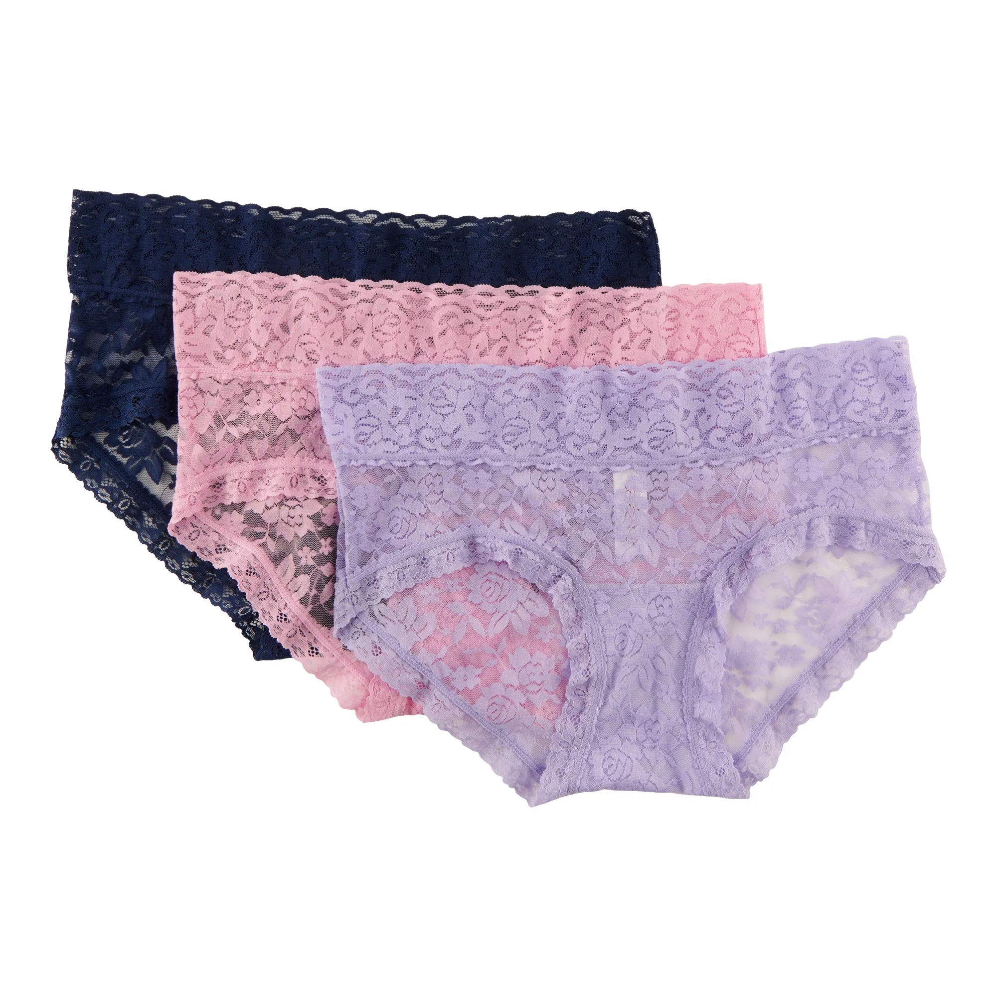 Carisma Women's Lace Hipsters, 3-Pack sold by Giant Tiger