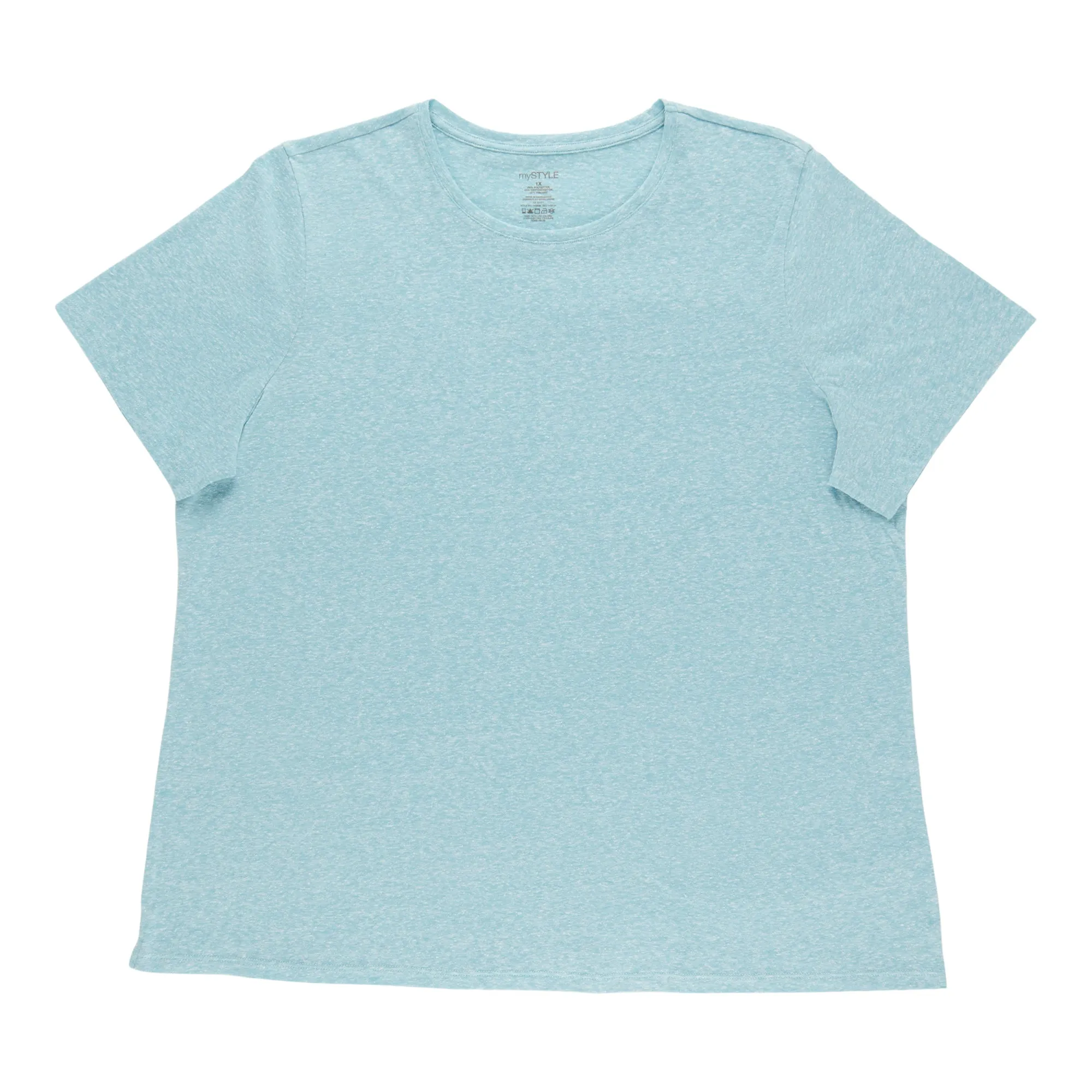 mySTYLE Women's Plus Crew Neck Tee sold by Giant Tiger product image thumbnail 4