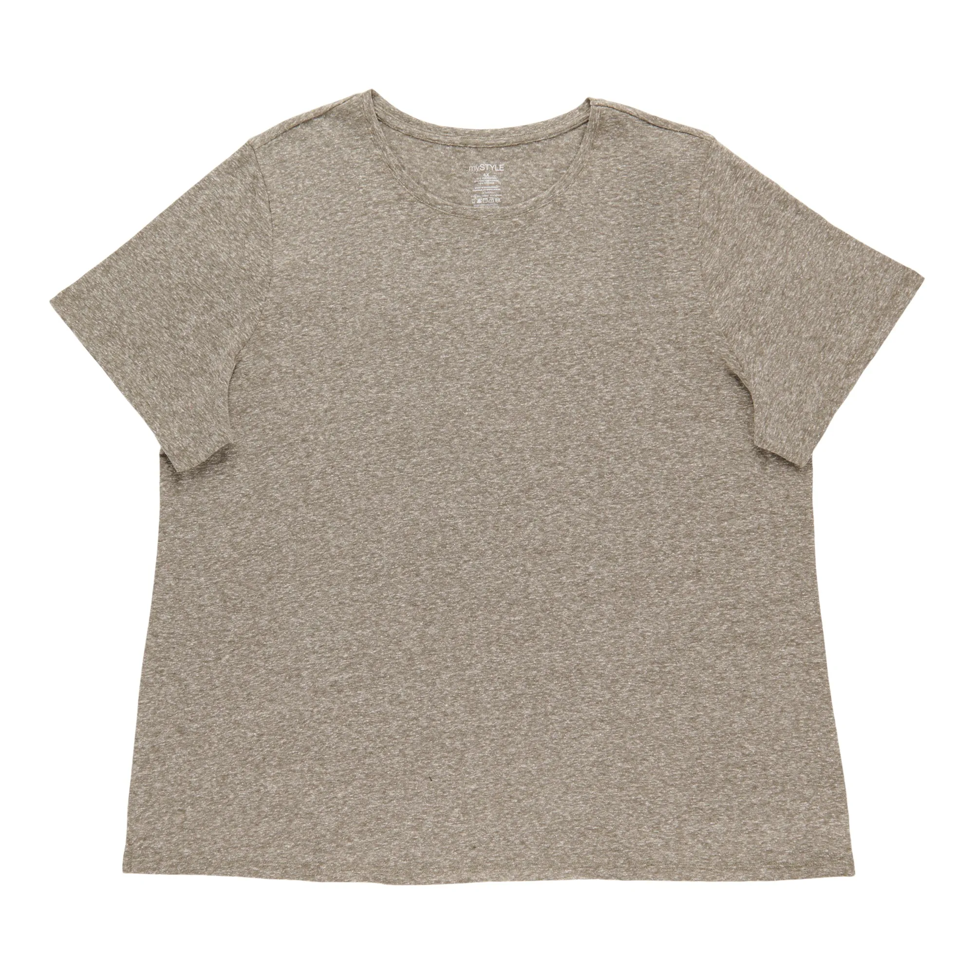 mySTYLE Women's Plus Crew Neck Tee sold by Giant Tiger