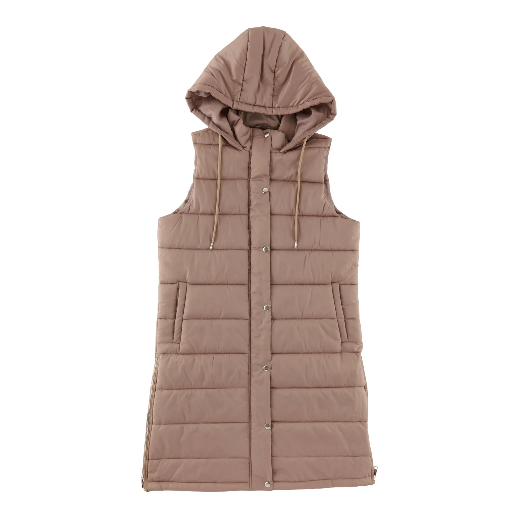 mySTYLE Women's Long Puffer Vest sold by Giant Tiger product image thumbnail 4