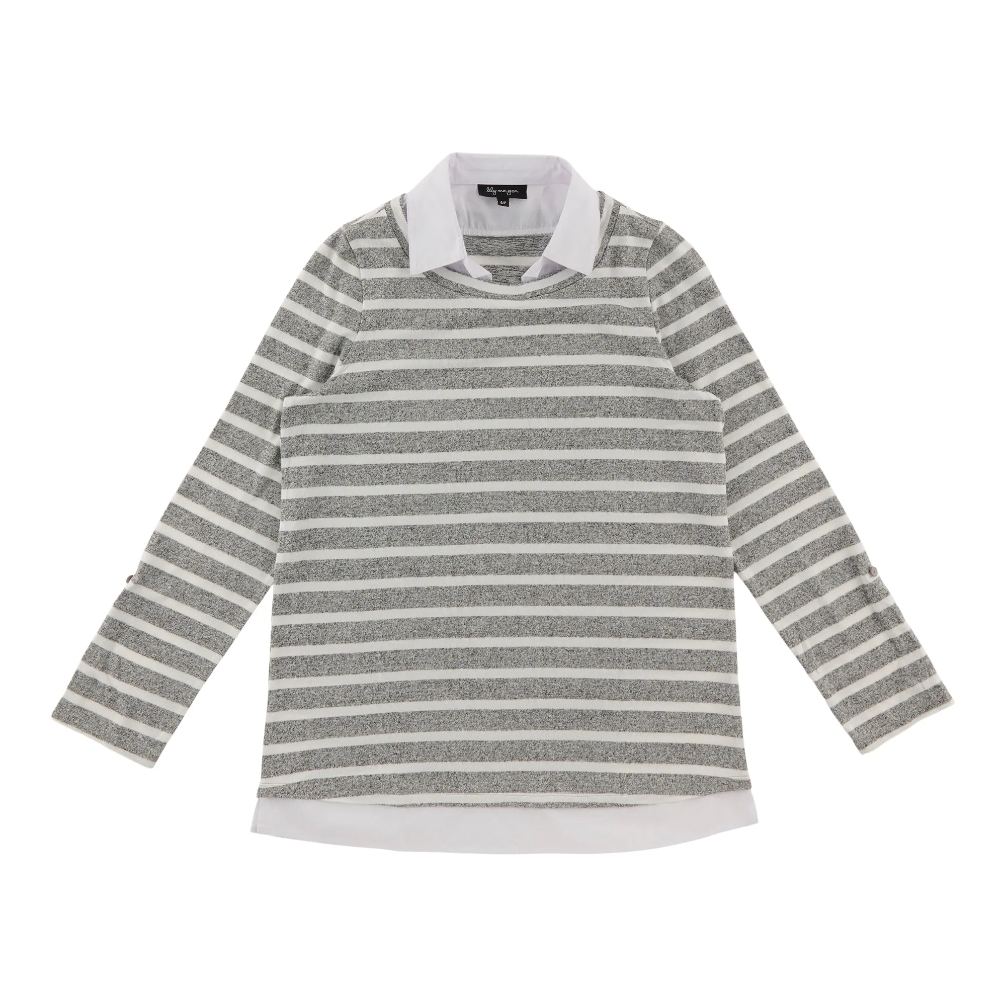 lily morgan Women's Fooler Top with Collar sold by Giant Tiger product image thumbnail 4