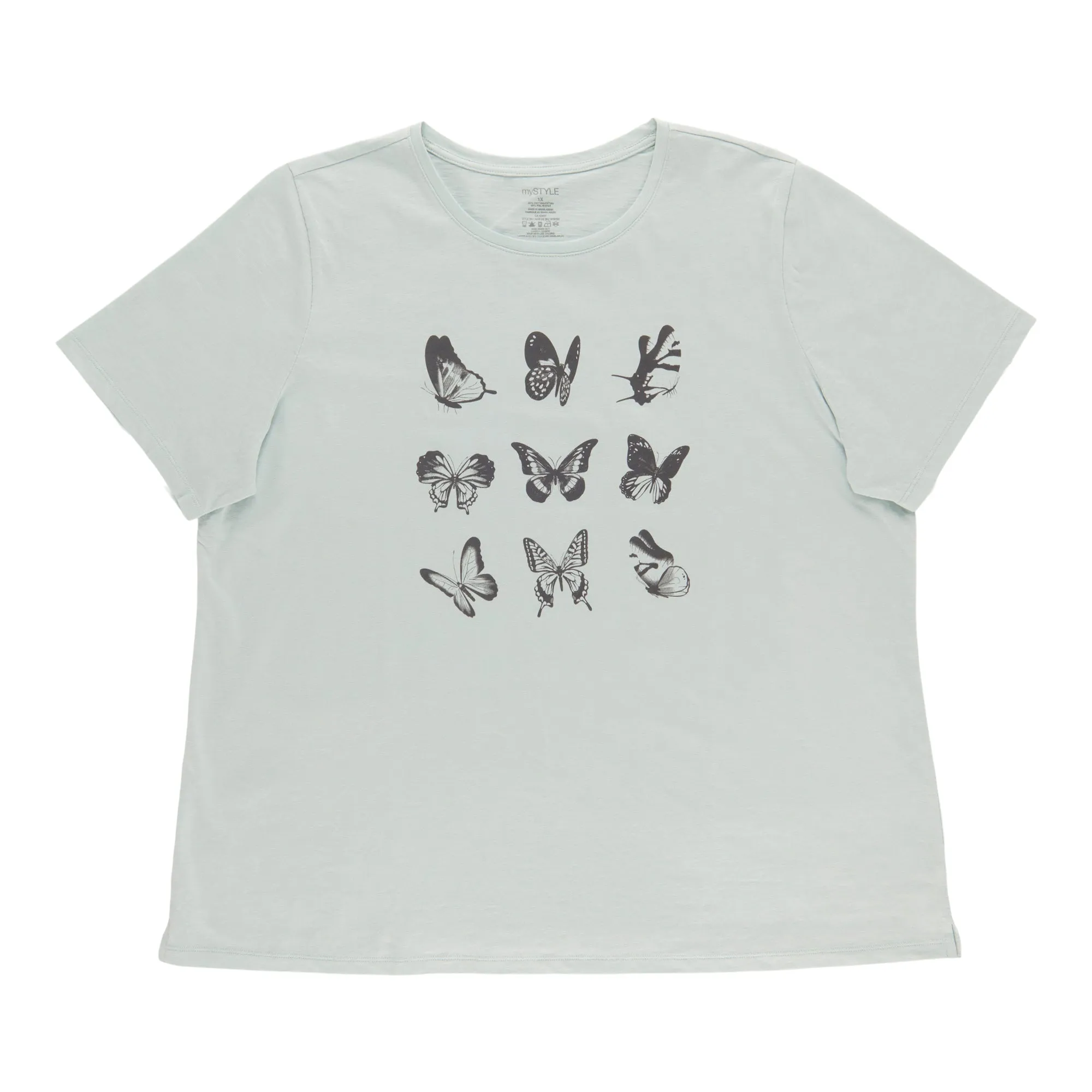 mySTYLE Women's Plus Crew Neck T-Shirt sold by Giant Tiger product image thumbnail 2