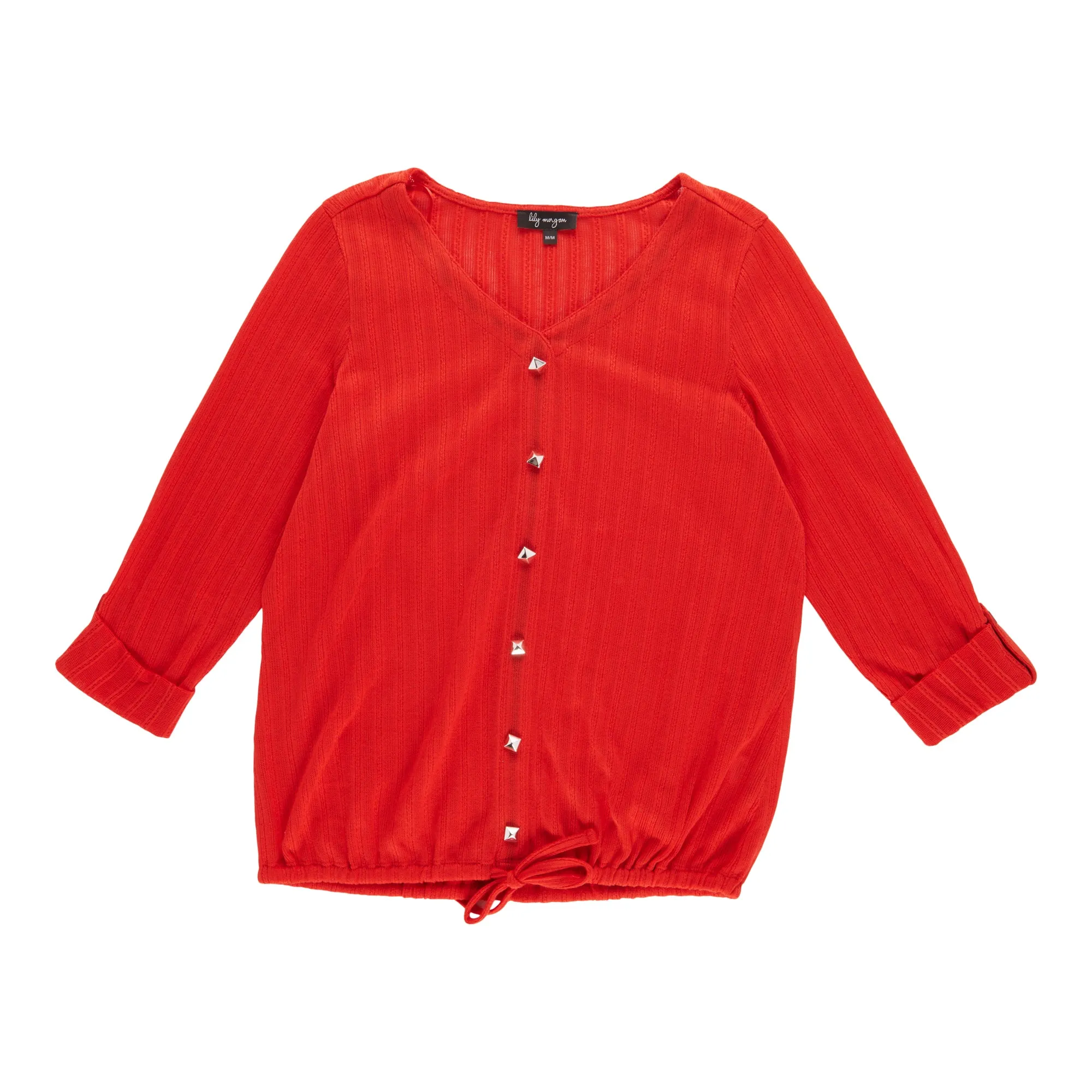 lily morgan Women's Top with Rolled Tabs sold by Giant Tiger product image thumbnail 3