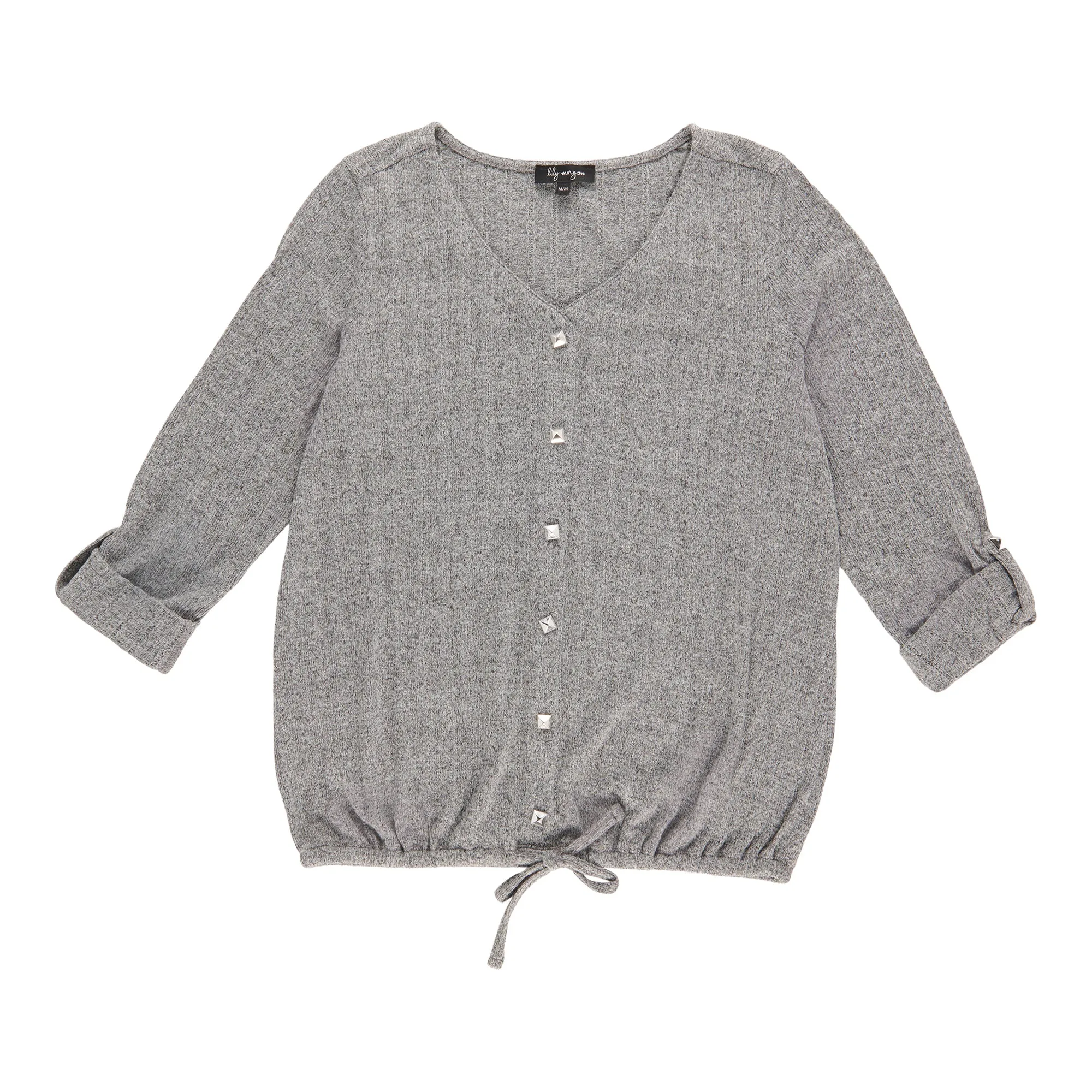 lily morgan Women's Top with Rolled Tabs sold by Giant Tiger