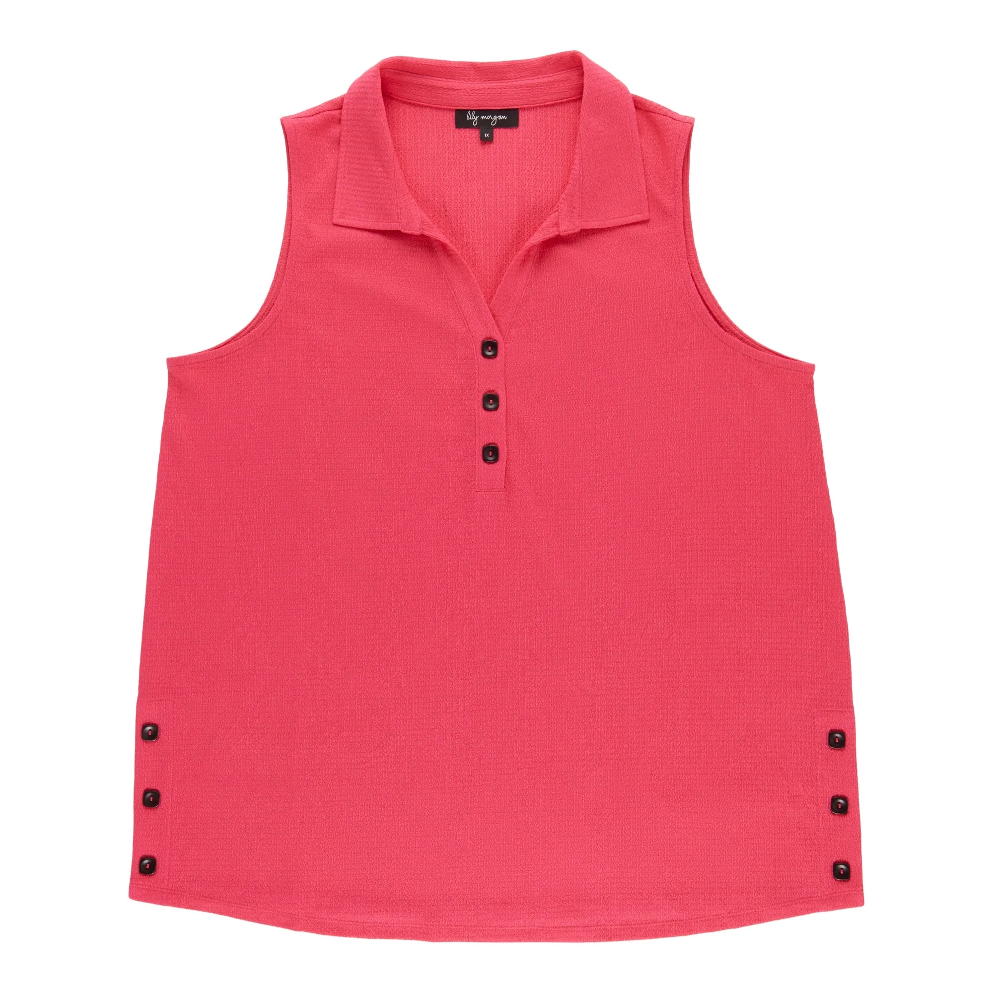 lily morgan Women's Plus Sleeveless Collared Camisole sold by Giant Tiger