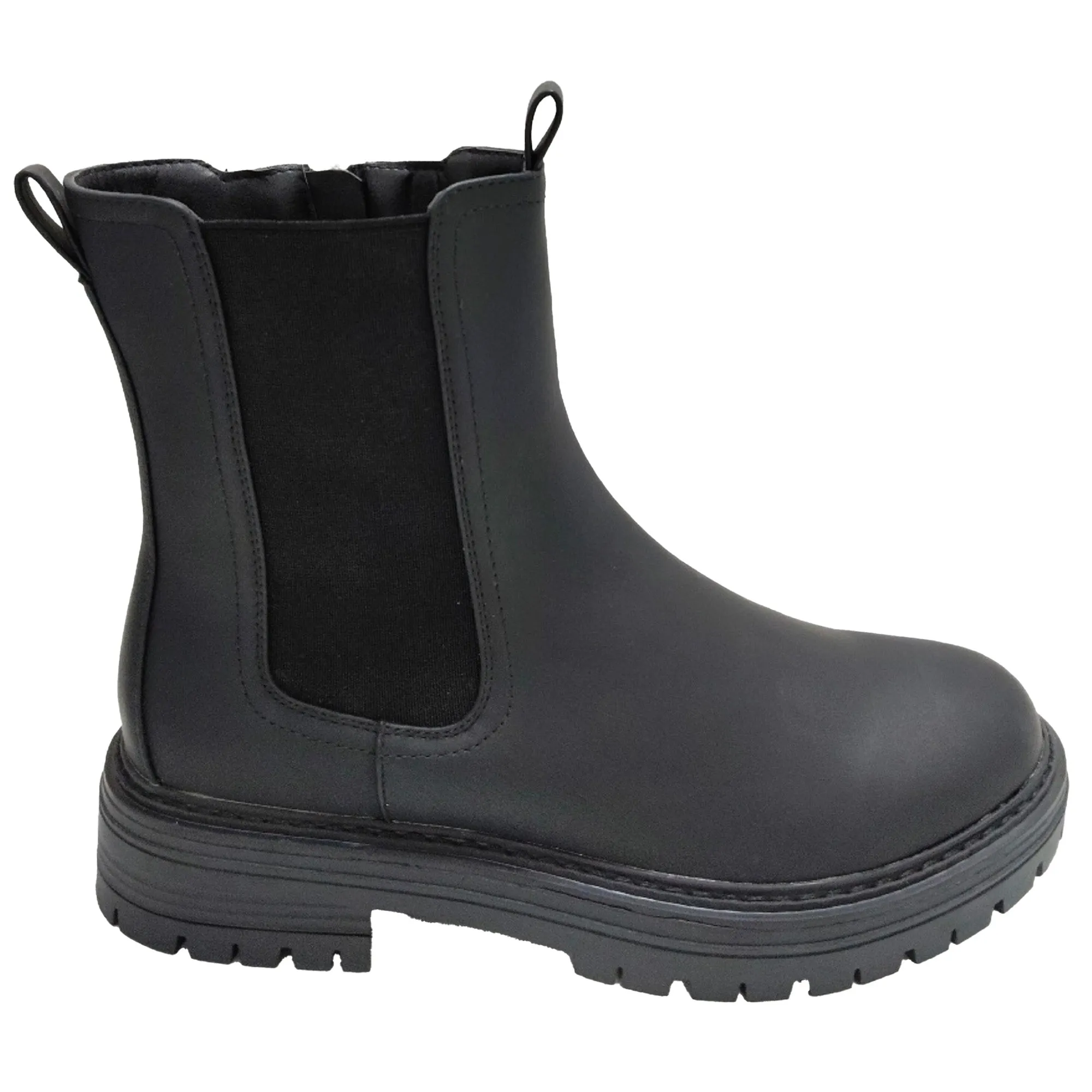 mySTYLE Women's Chelsea Moto Boots sold by Giant Tiger