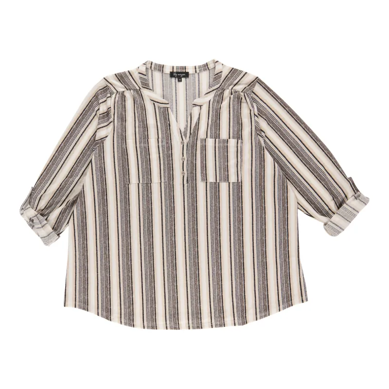 lily morgan Women's Plus Top with Front Pockets sold by Giant Tiger