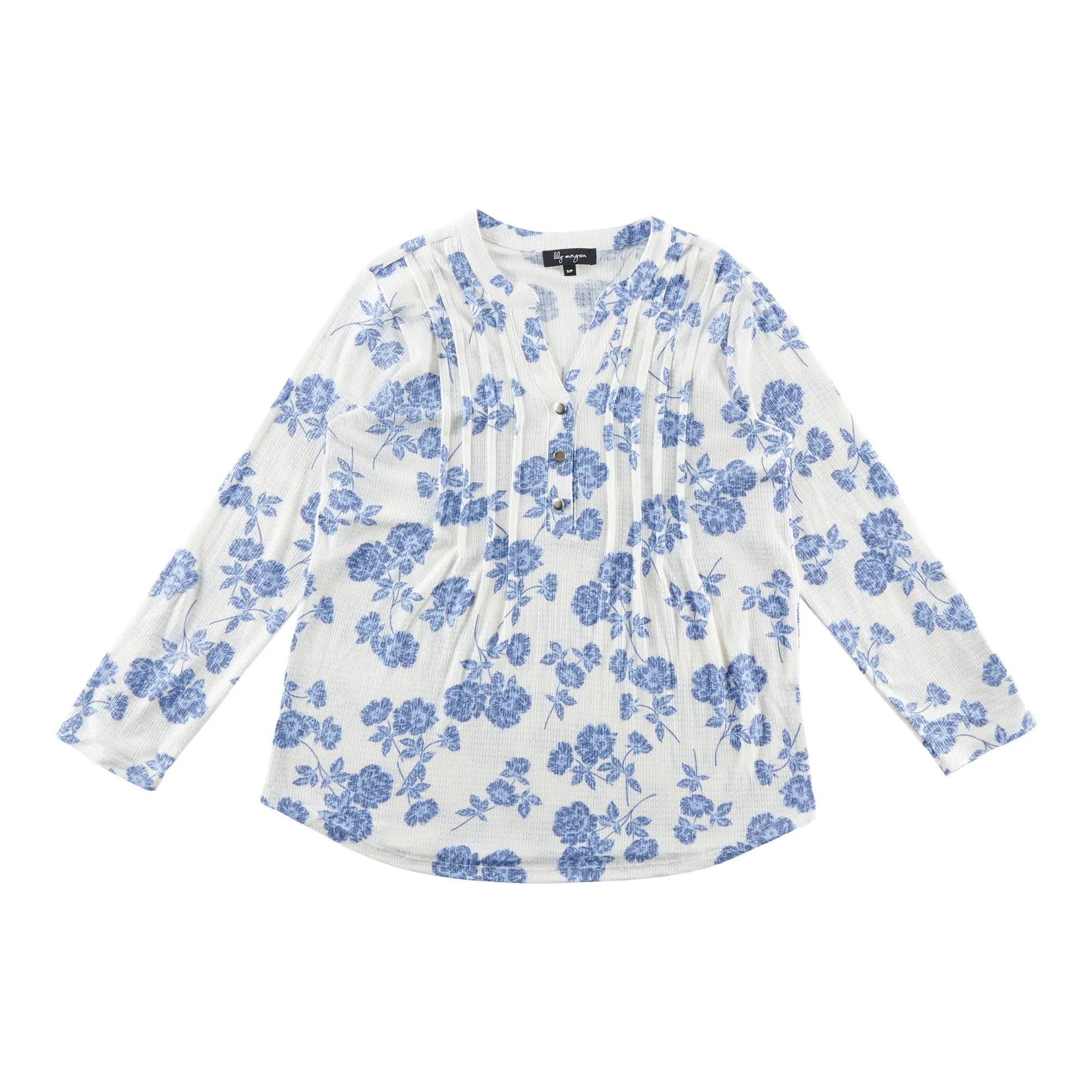 lily morgan Women's V-Neck Long Sleeve Blouse sold by Giant Tiger product image thumbnail 3