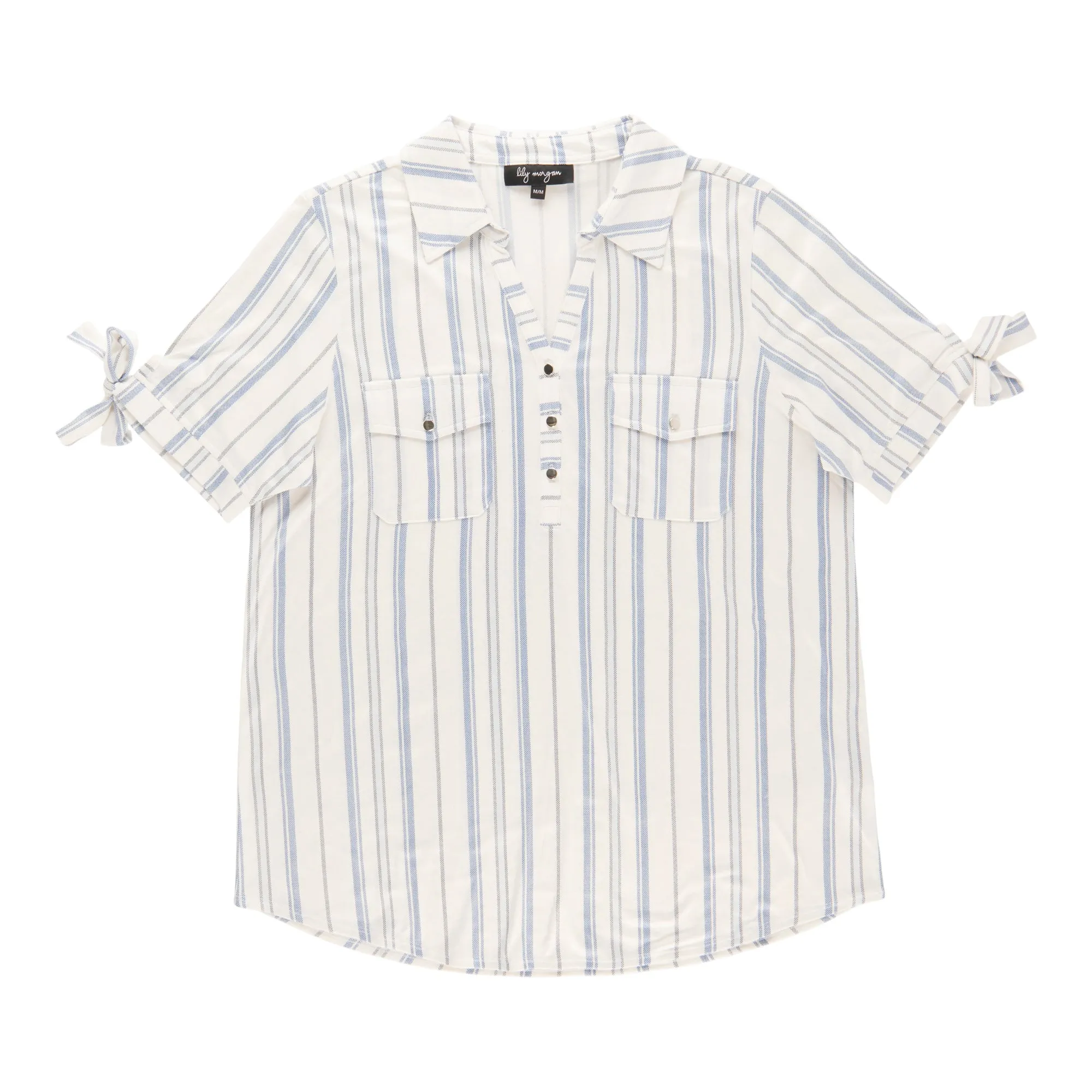 lily morgan Women's Short Sleeve V-Neck Top sold by Giant Tiger product image thumbnail 2