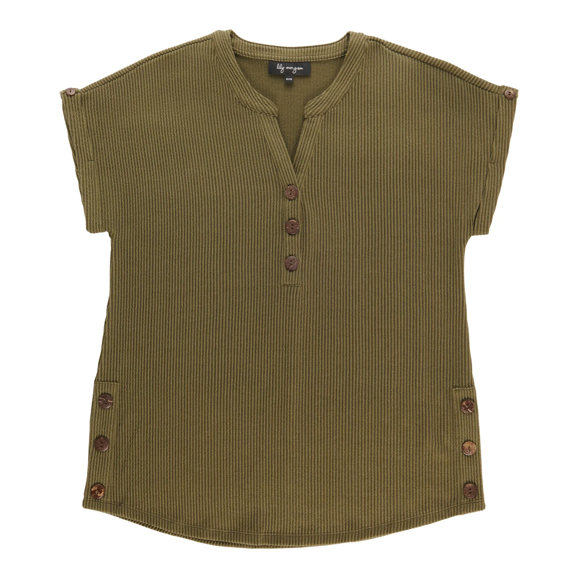 lily morgan Women's Top with Coconut Button sold by Giant Tiger product image thumbnail 3
