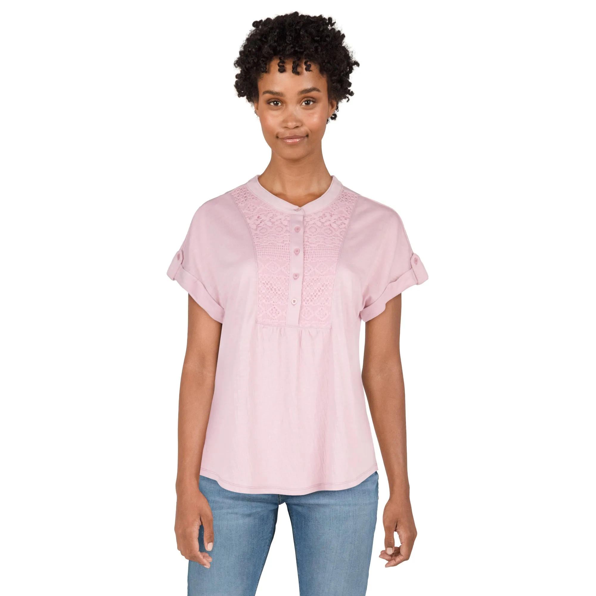 mySTYLE Women's Gauze Crochet Top sold by Giant Tiger product image thumbnail 5