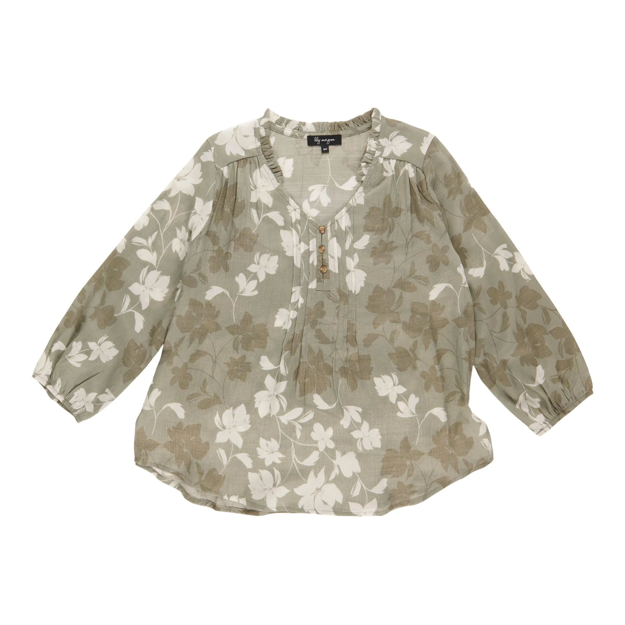lily morgan Women's Pintuck Blouse sold by Giant Tiger product image thumbnail 2