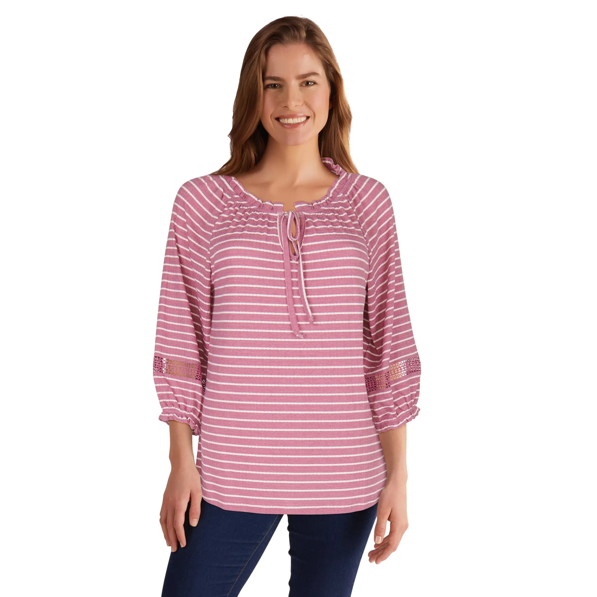 mySTYLE Women's Long Sleeve Boho Top sold by Giant Tiger product image thumbnail 2