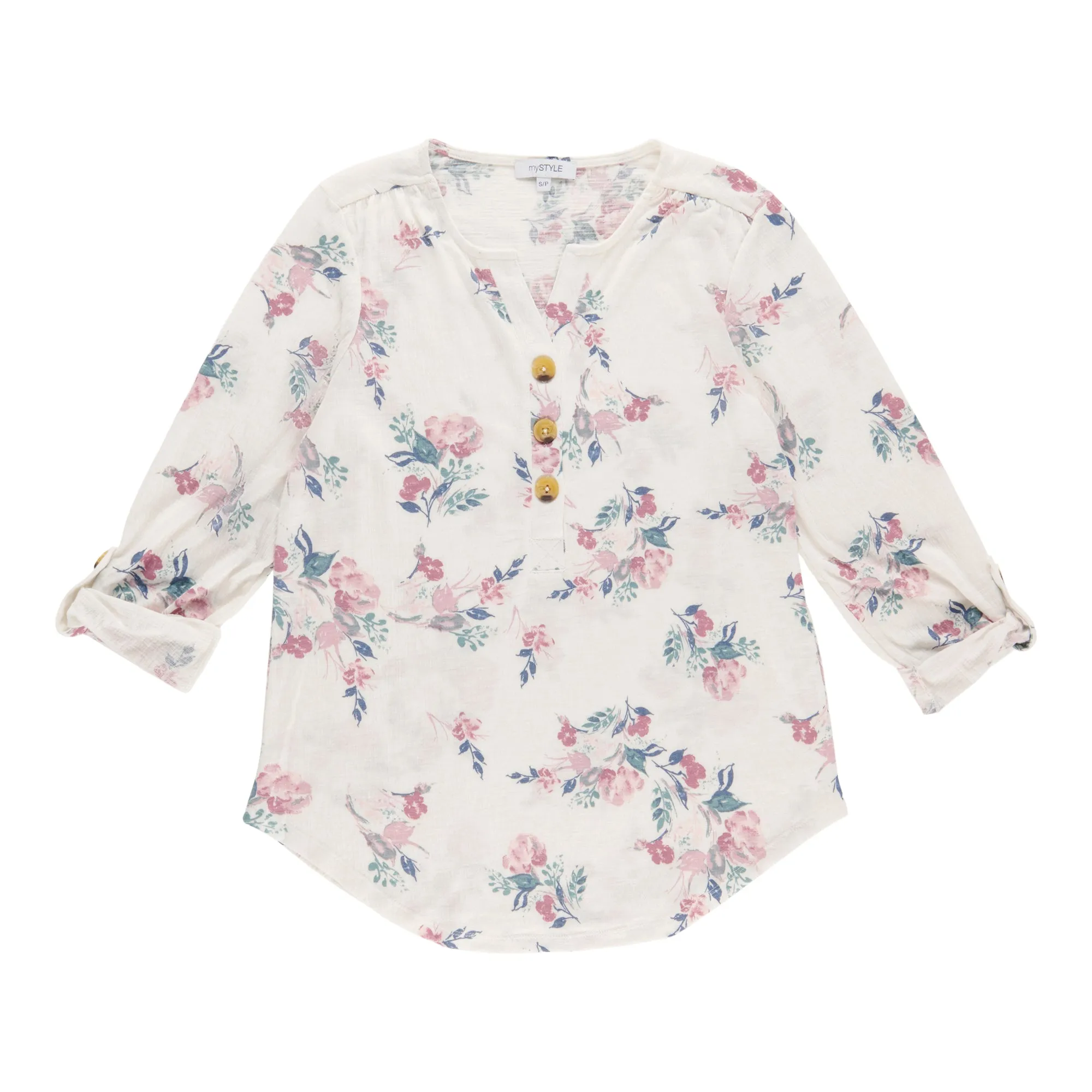 mySTYLE Women's V-Neck Blouse sold by Giant Tiger product image thumbnail 2