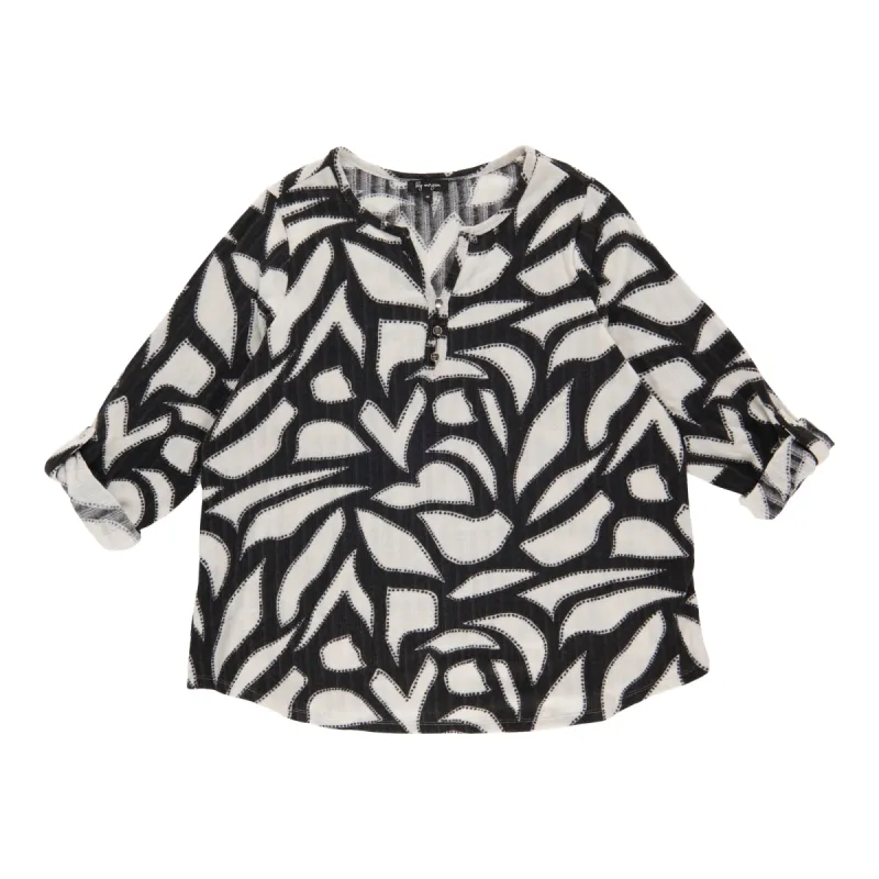 lily morgan Women's Plus V-Neck Blouse sold by Giant Tiger