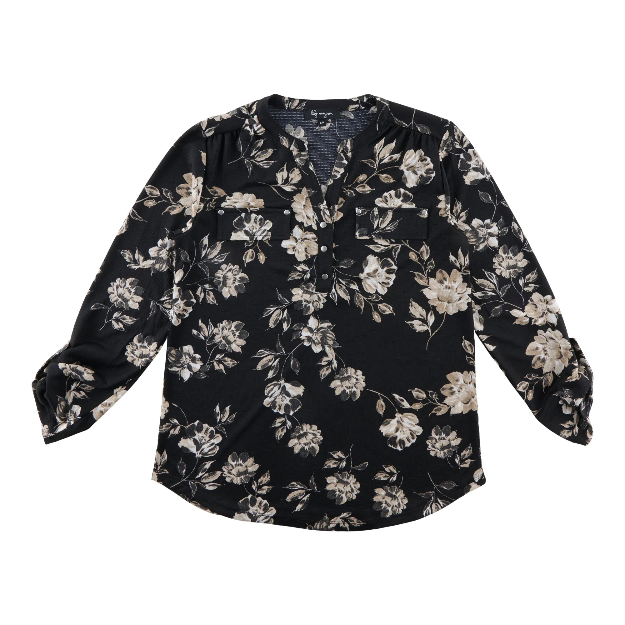 lily morgan Women's V-Neck Top sold by Giant Tiger product image thumbnail 2