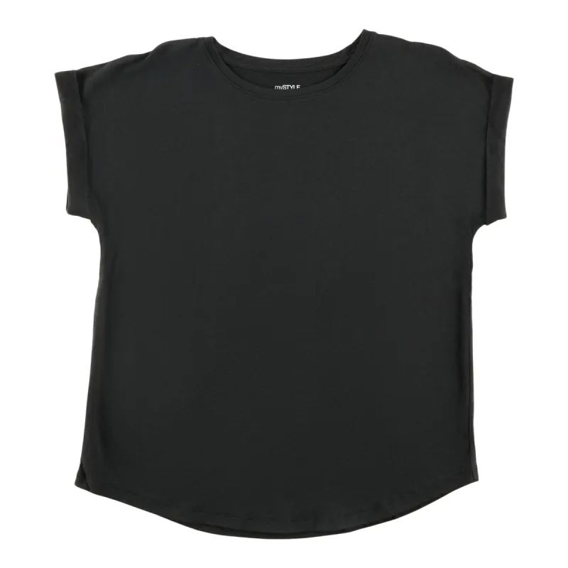mySTYLE Women's Rolled Sleeve Tee sold by Giant Tiger