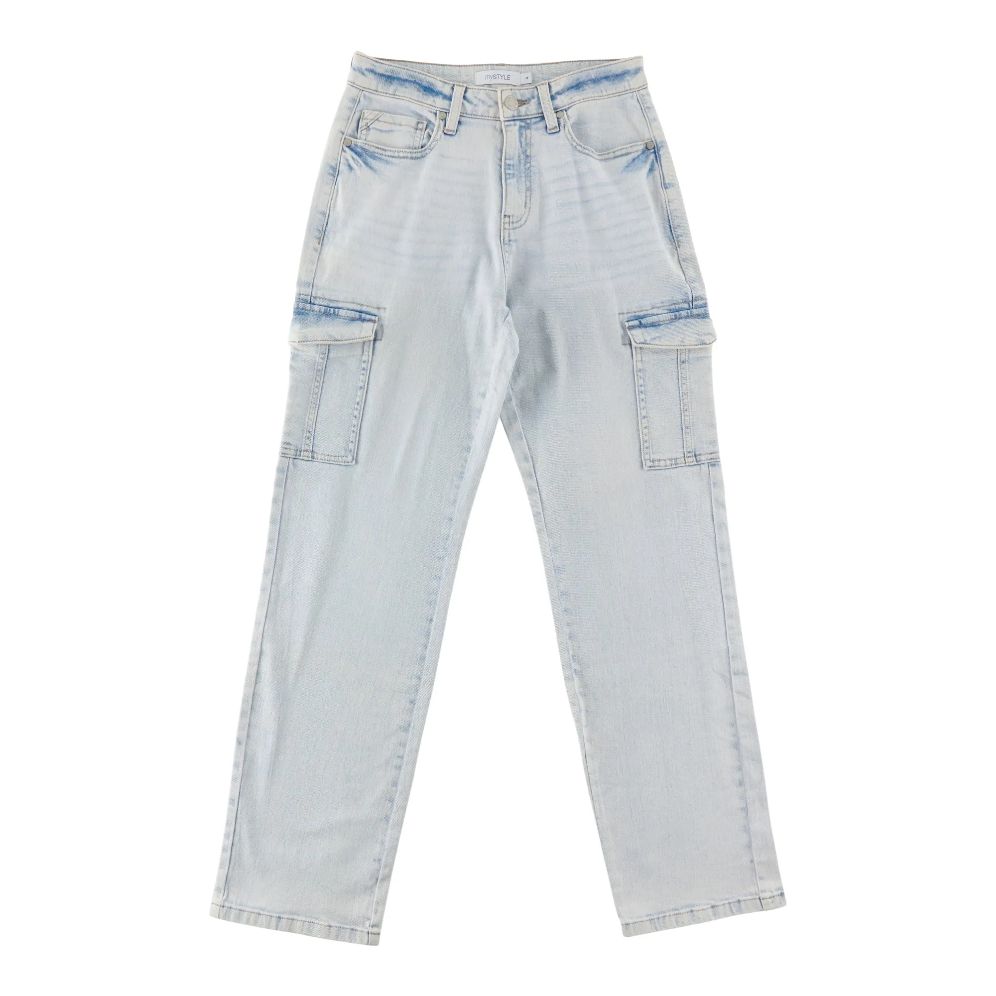 mySTYLE Women's Denim Cargo Pants sold by Giant Tiger product image thumbnail 2