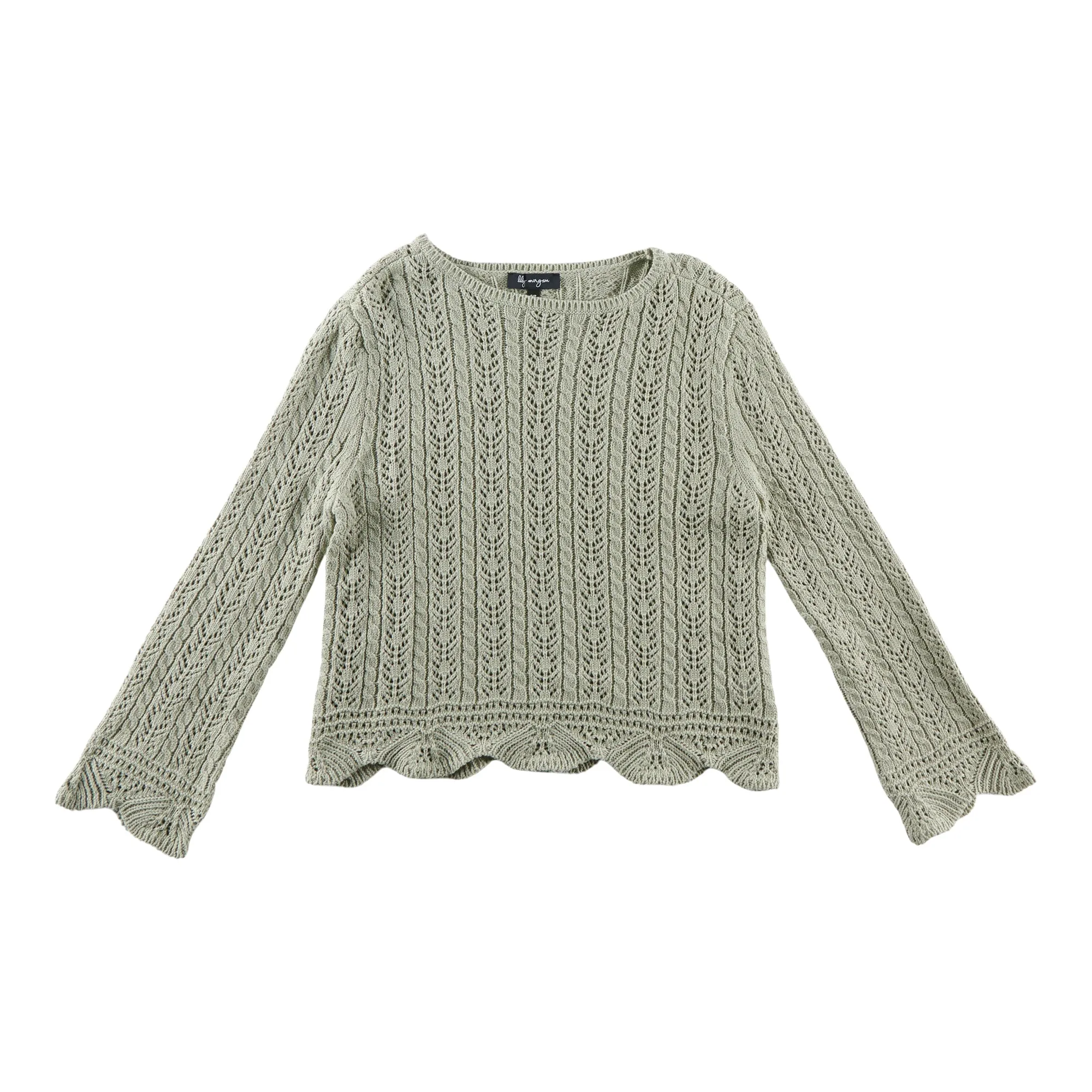 Women's Pointelle Bell Sleeve Top sold by Giant Tiger product image thumbnail 2