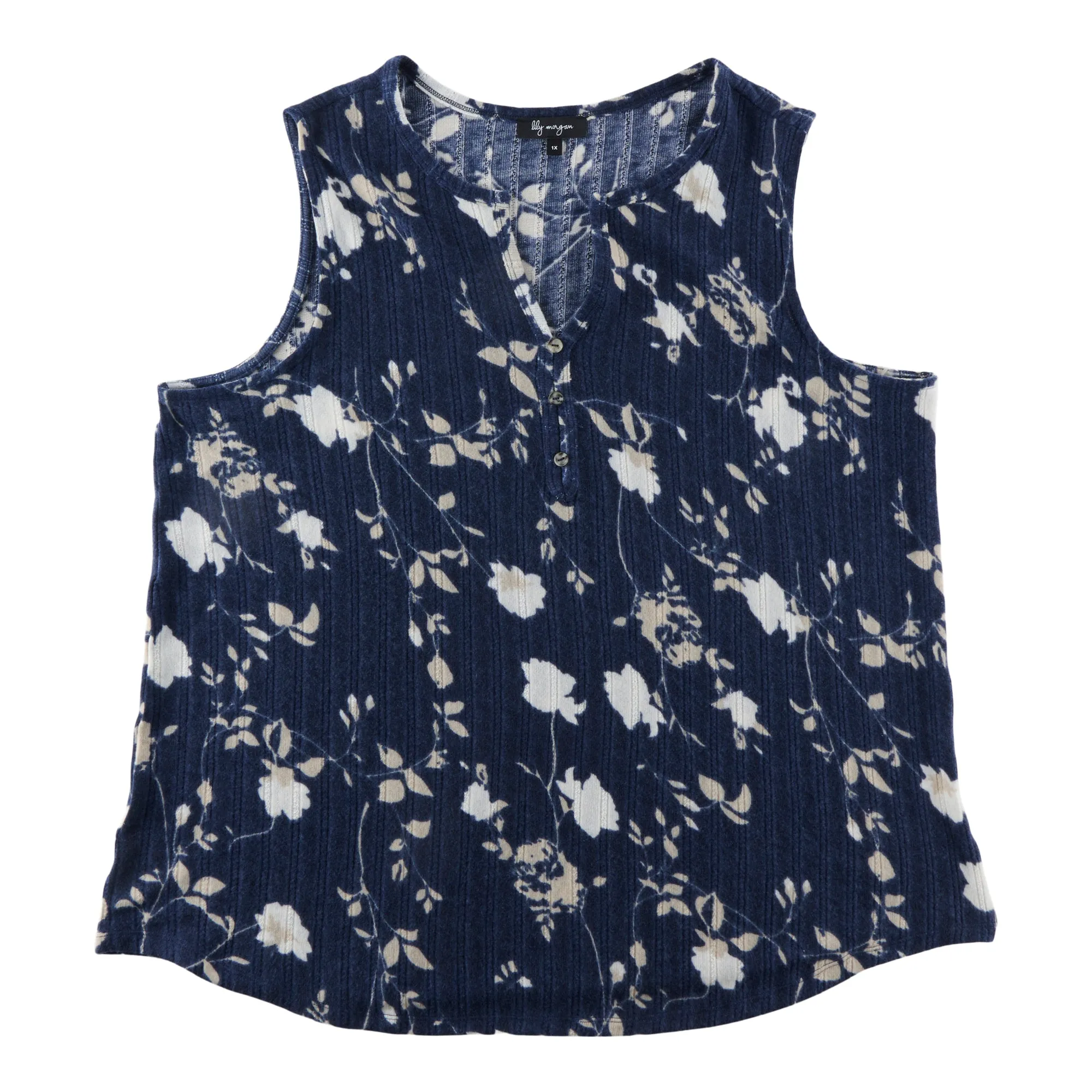 lily morgan Women's Plus Camisole with Front Buttons sold by Giant Tiger product image thumbnail 3