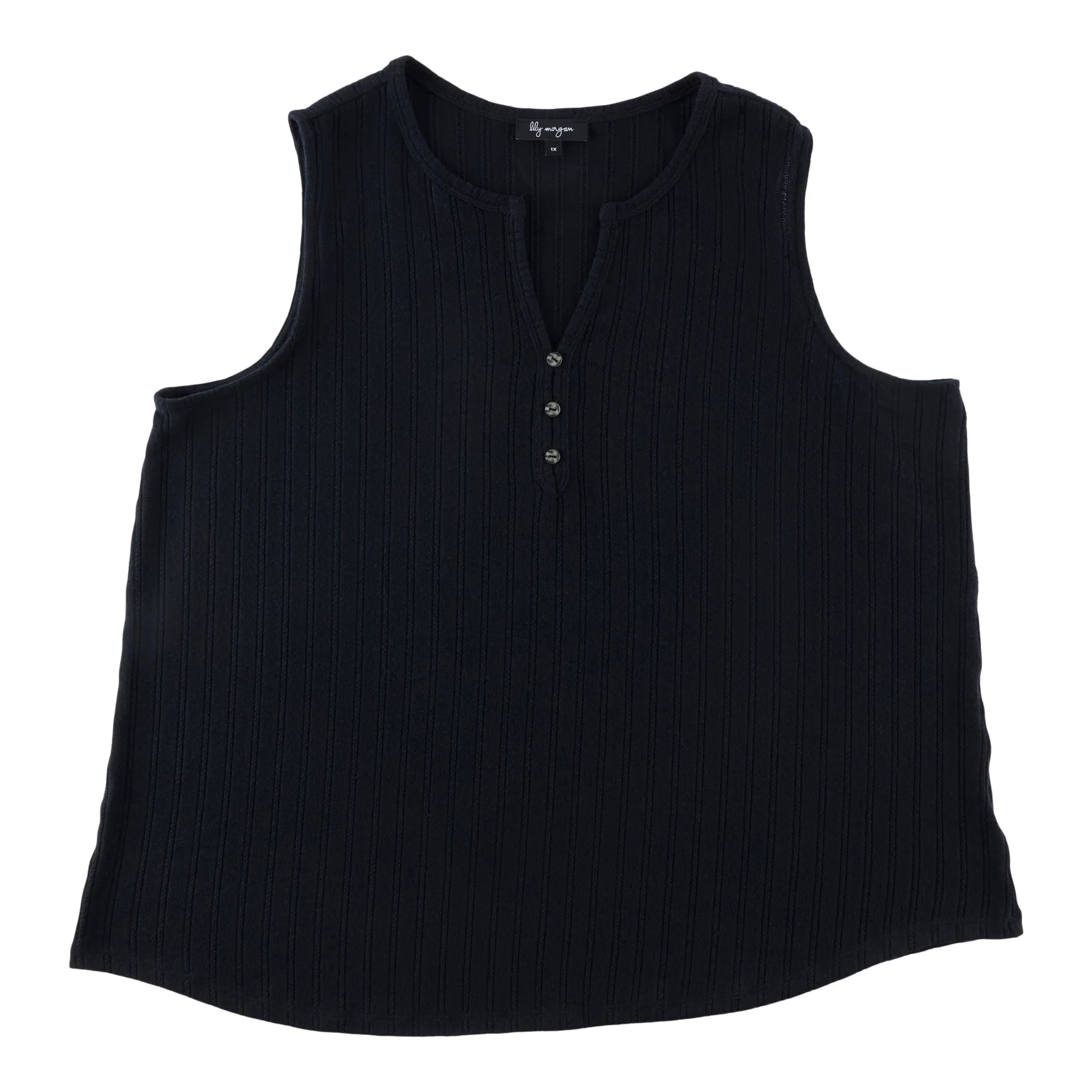 lily morgan Women's Plus Camisole with Front Buttons sold by Giant Tiger product image thumbnail 4