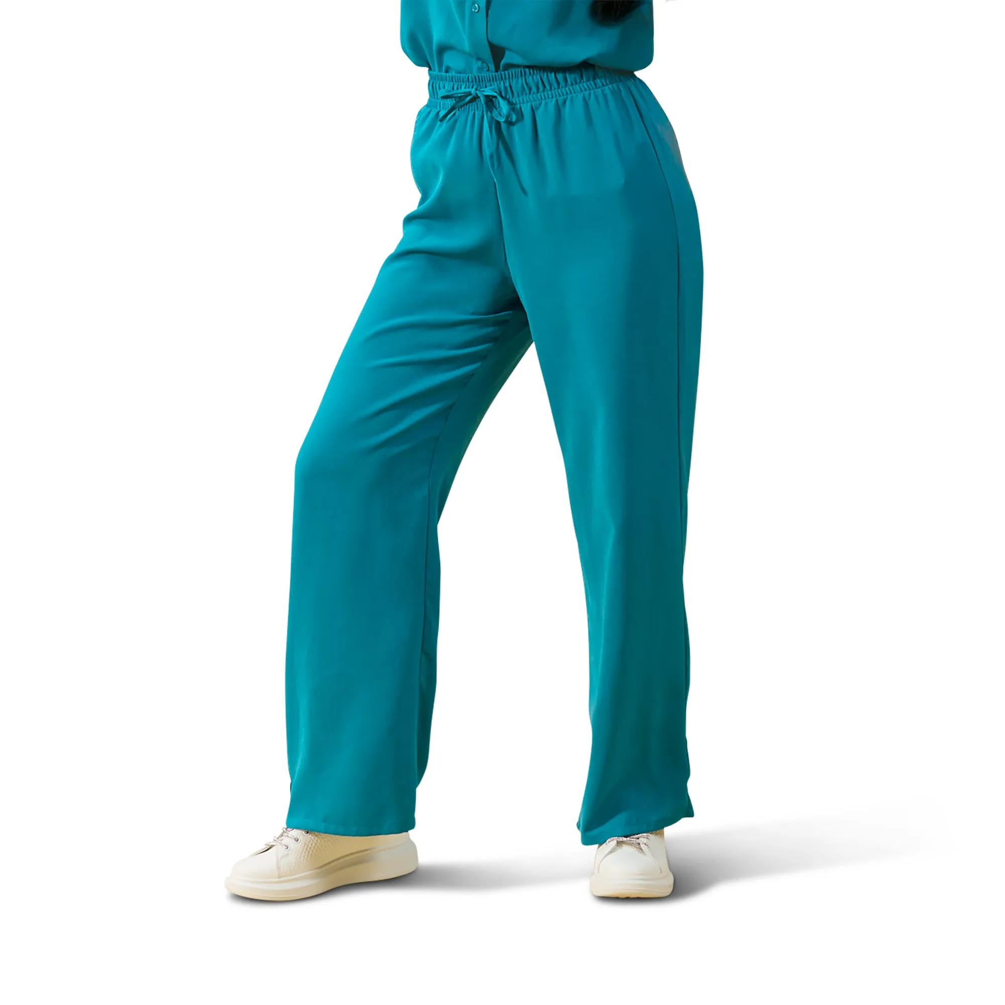 lily morgan Women's Twill Wide-Leg Pants sold by Giant Tiger product image thumbnail 3