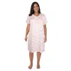 Carisma Women's Plus Nightgown with Lace Detail sold by Giant Tiger