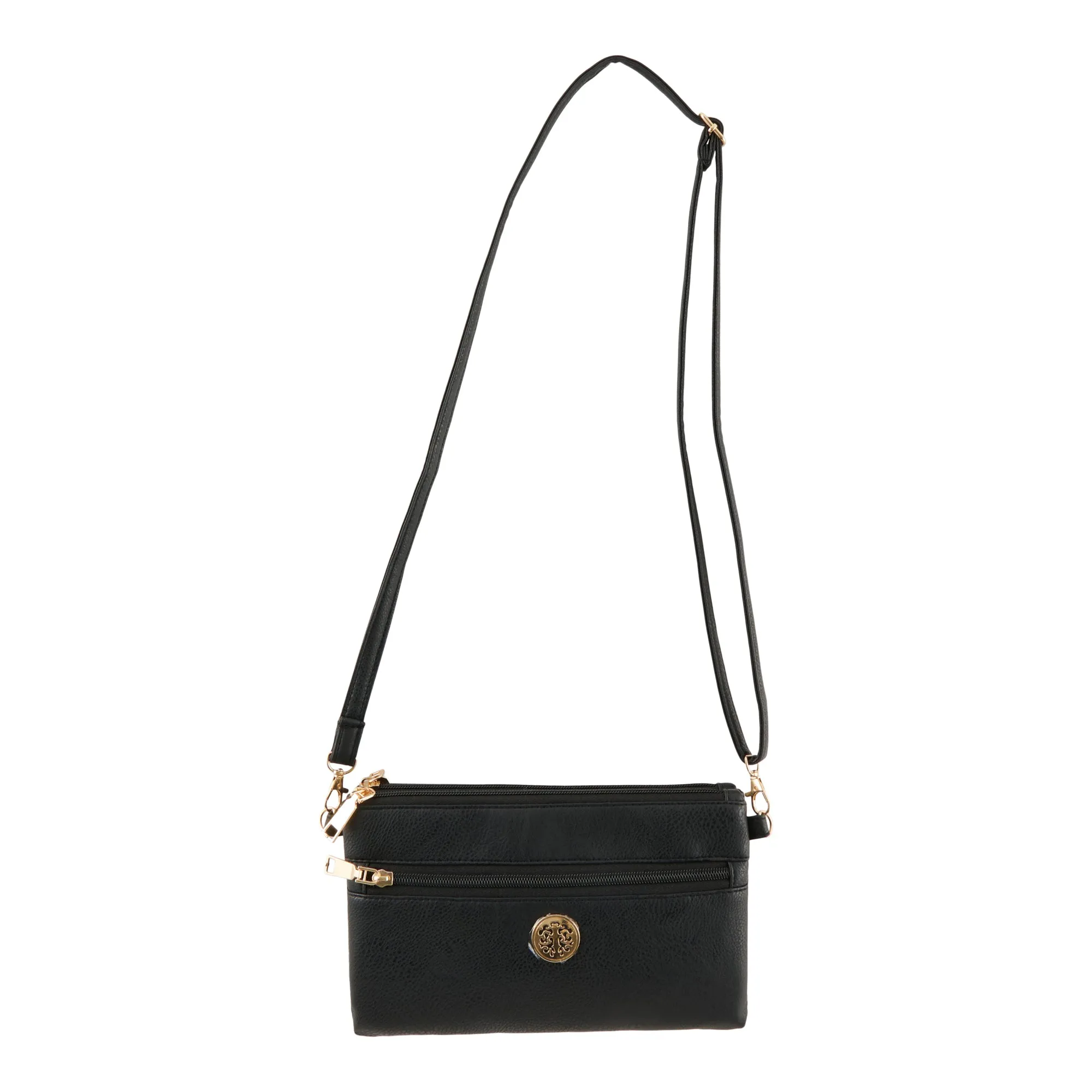 Women's Double Zip Crossbody Bag sold by Giant Tiger product image thumbnail 2