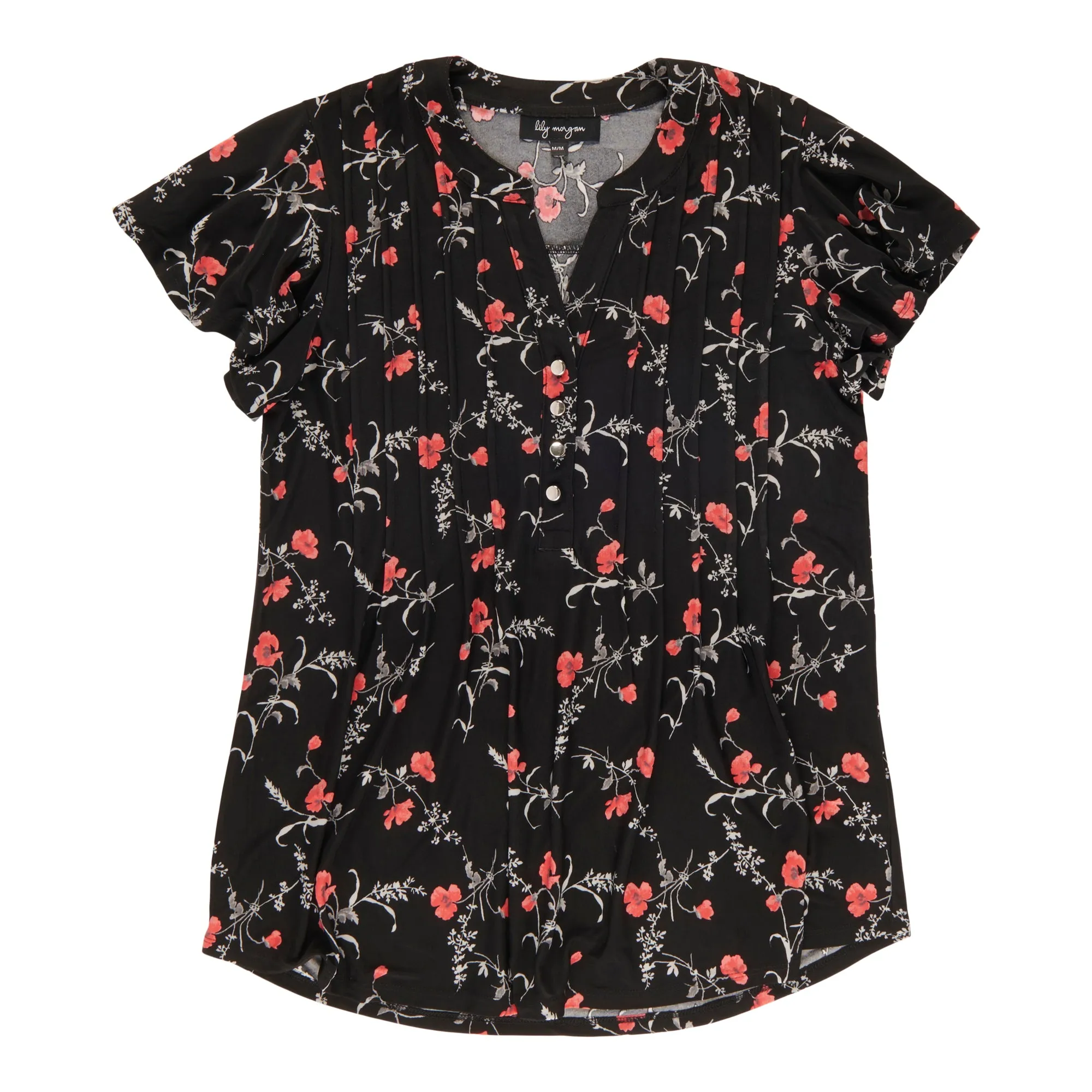 lily morgan Women's Pintuck Top sold by Giant Tiger