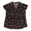 lily morgan Women's Plus Pintuck Top sold by Giant Tiger